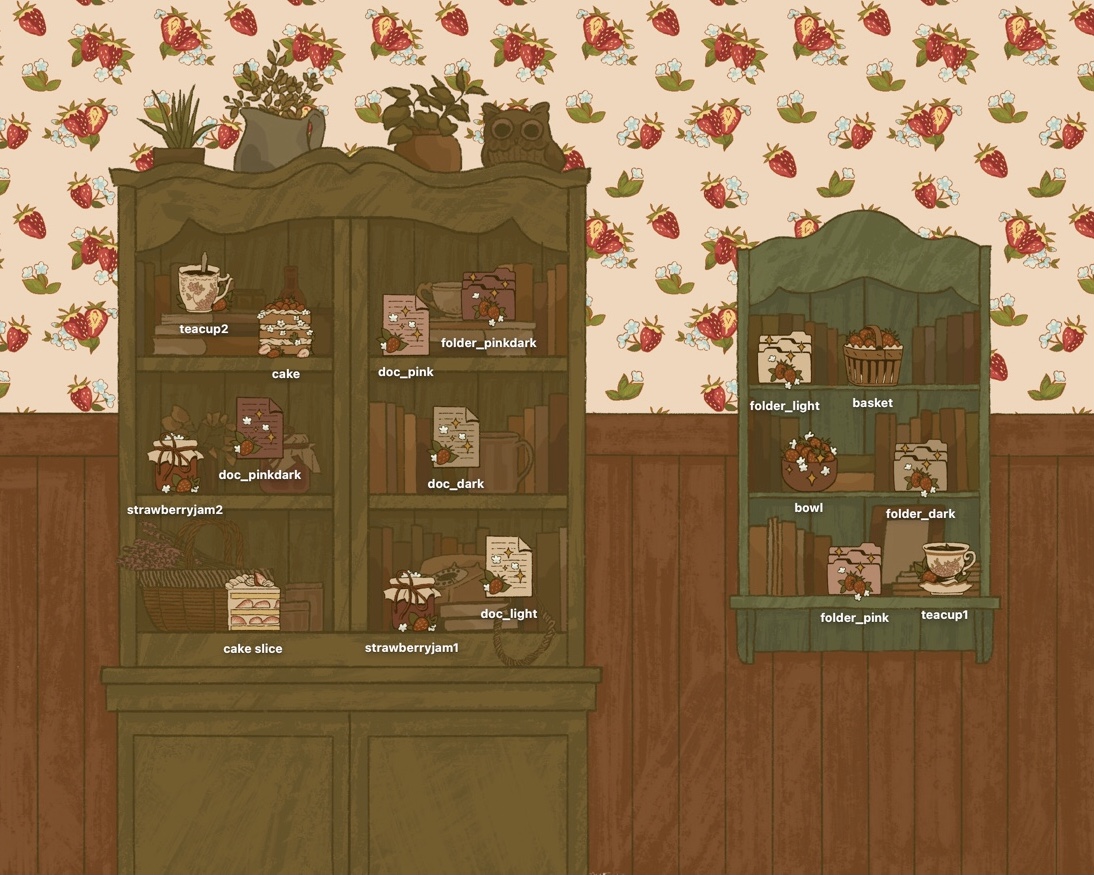 Cottagecore Icon Set