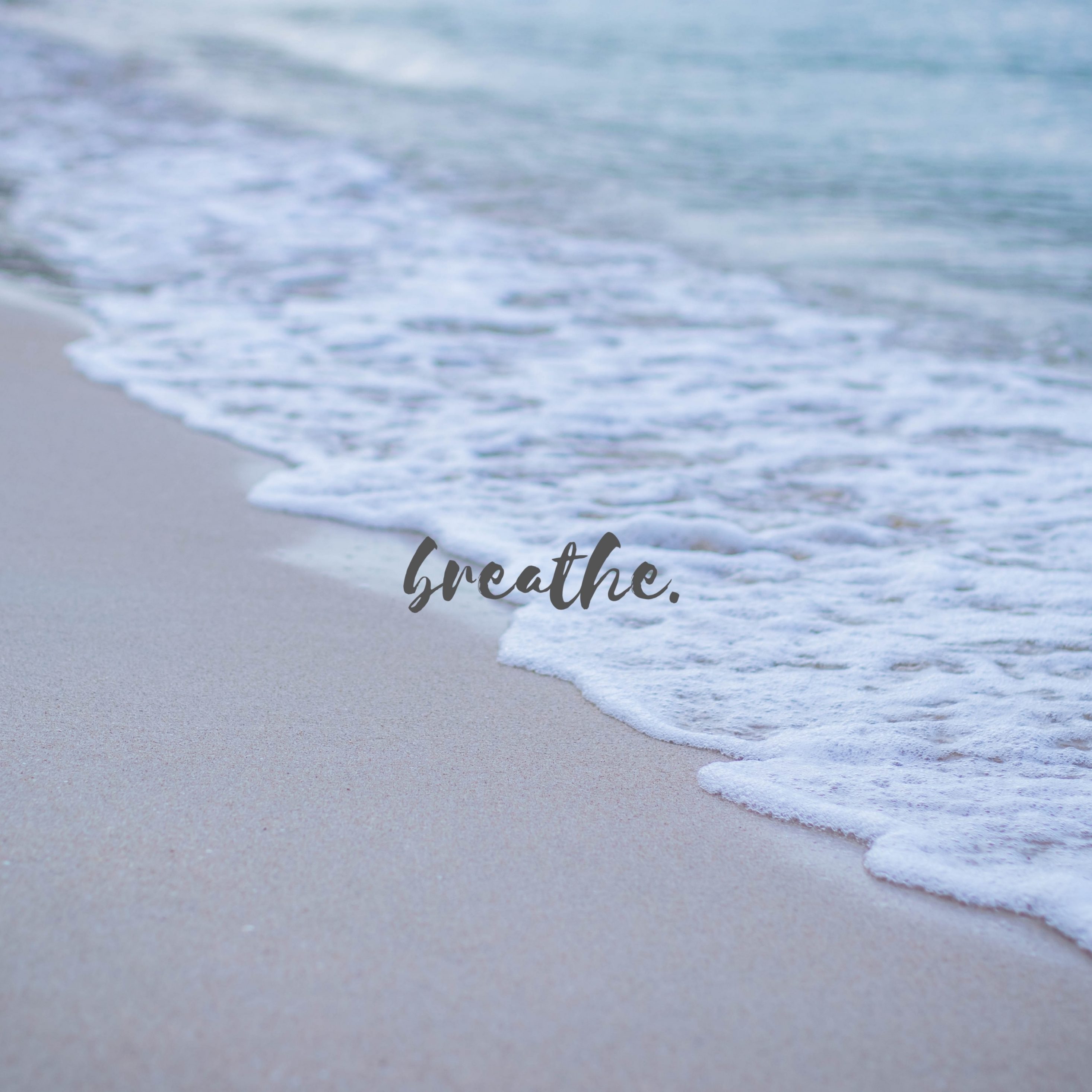 Breathe Beach iPad Wallpaper iPad