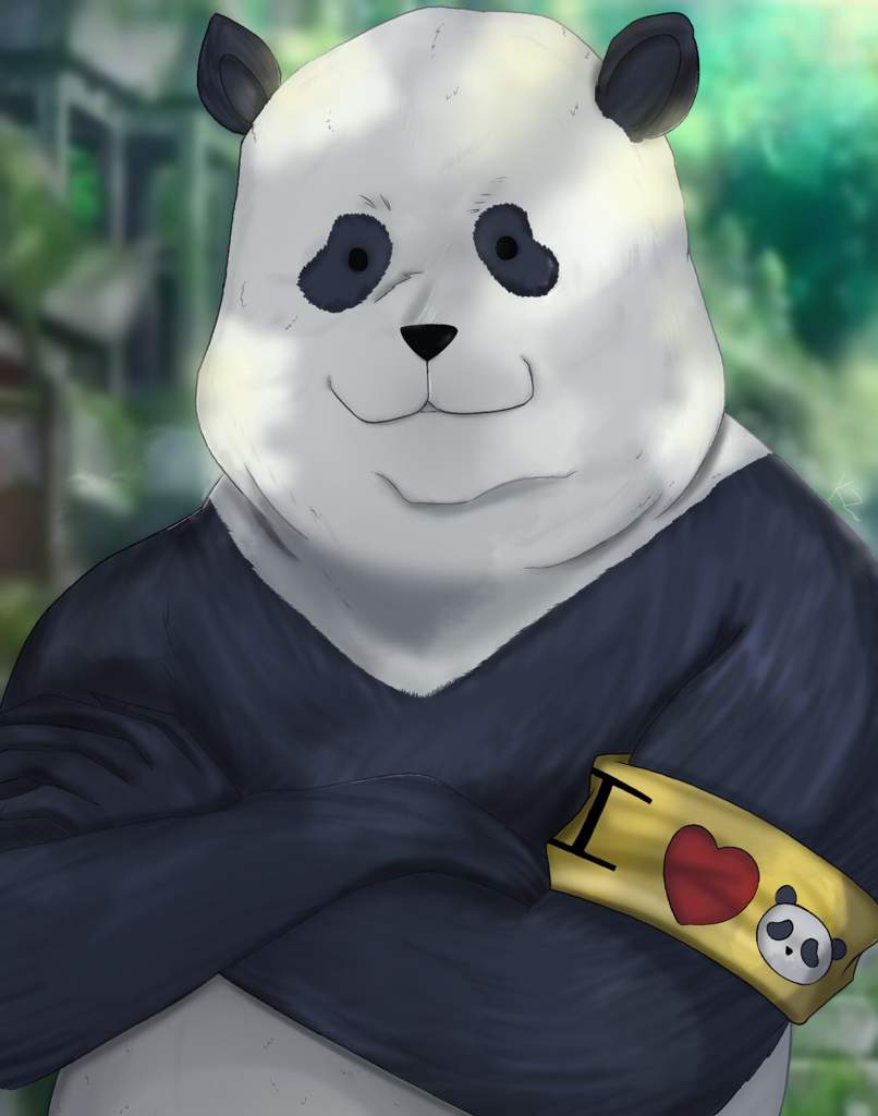Jujitsu Kaisen Panda Birthday gift Fan