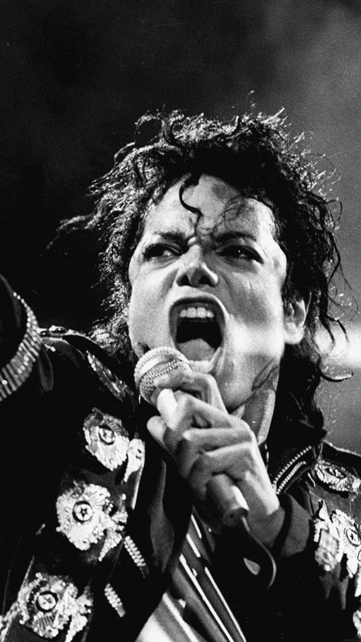 Wallpaper Michael Jackson Sing