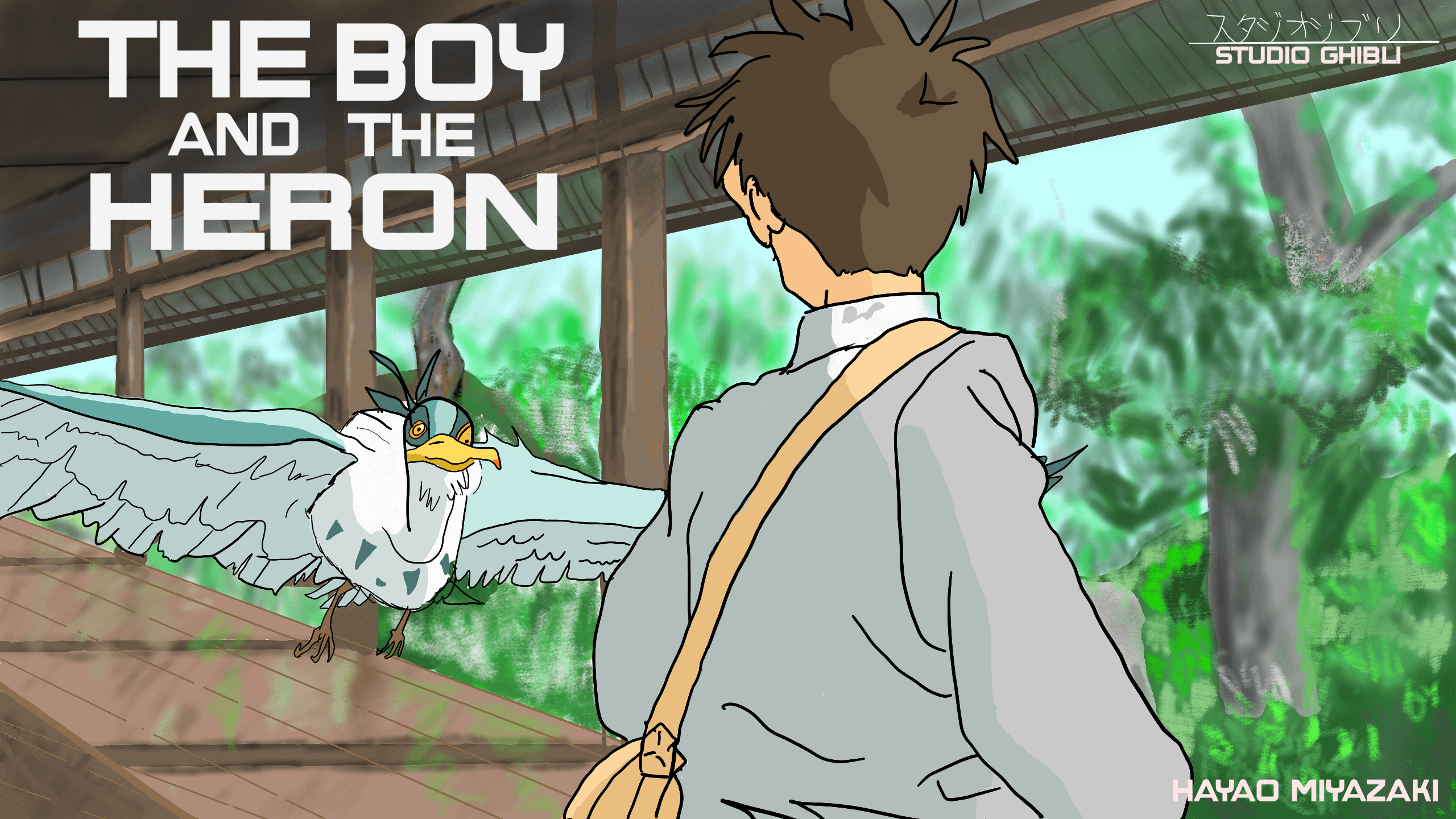 Boy And The Heron Wallpaper