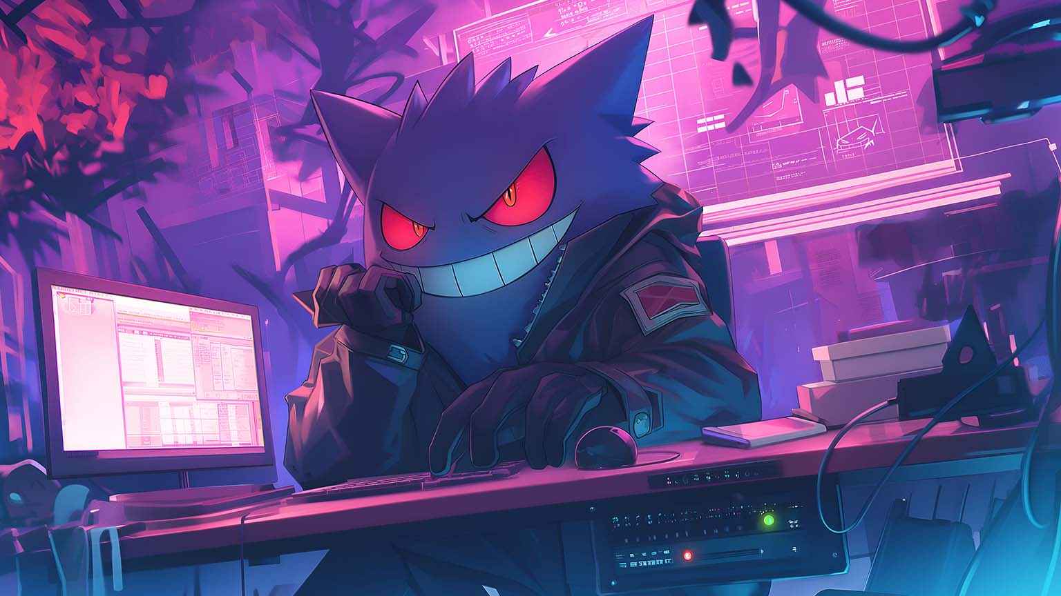 Gengar PC Wallpapers Wallpaper Cave