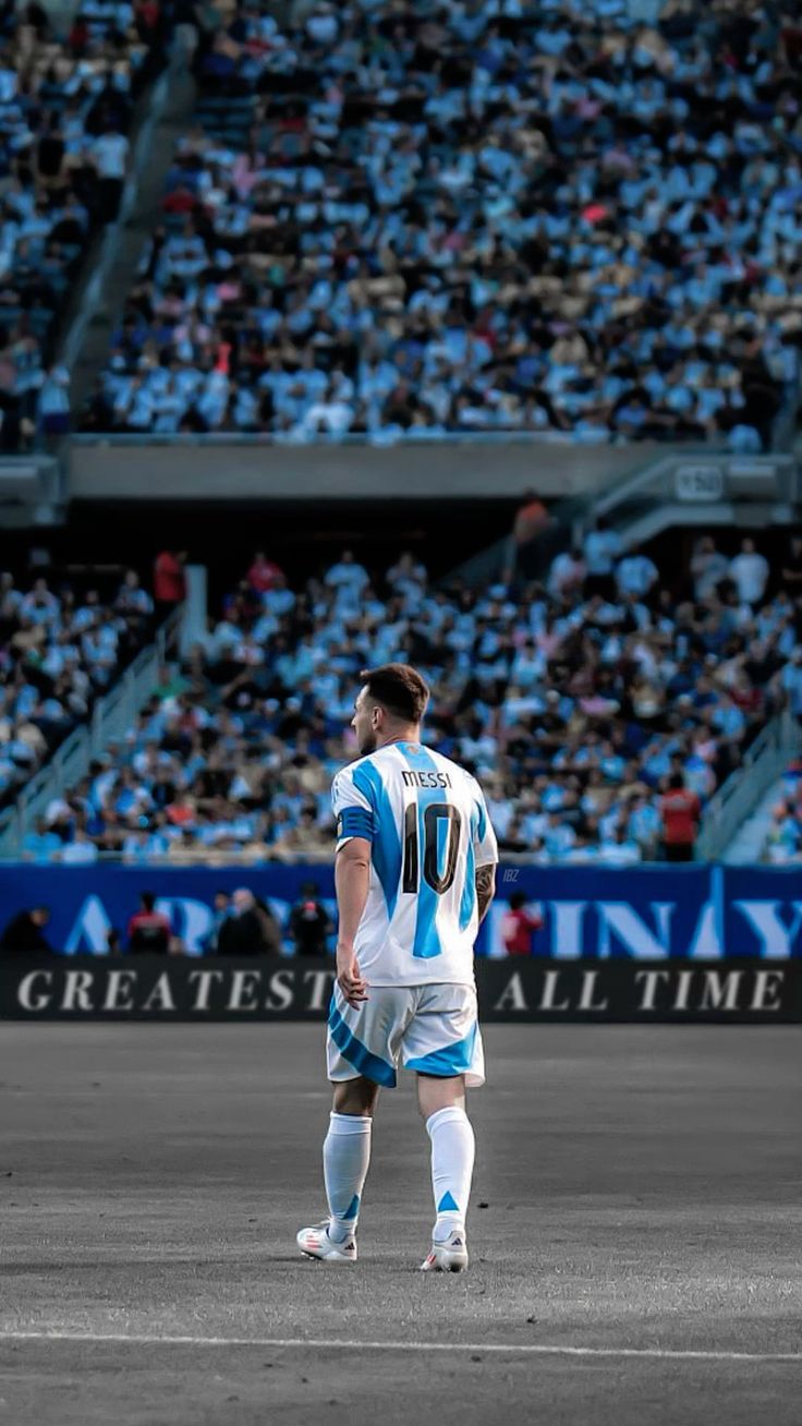 4k Wallpaper Lionel Messi Argentina 2024