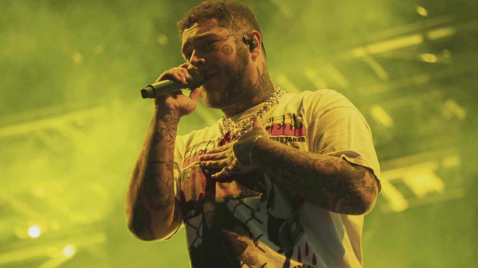 Post Malone 2022 tour: Texas concert
