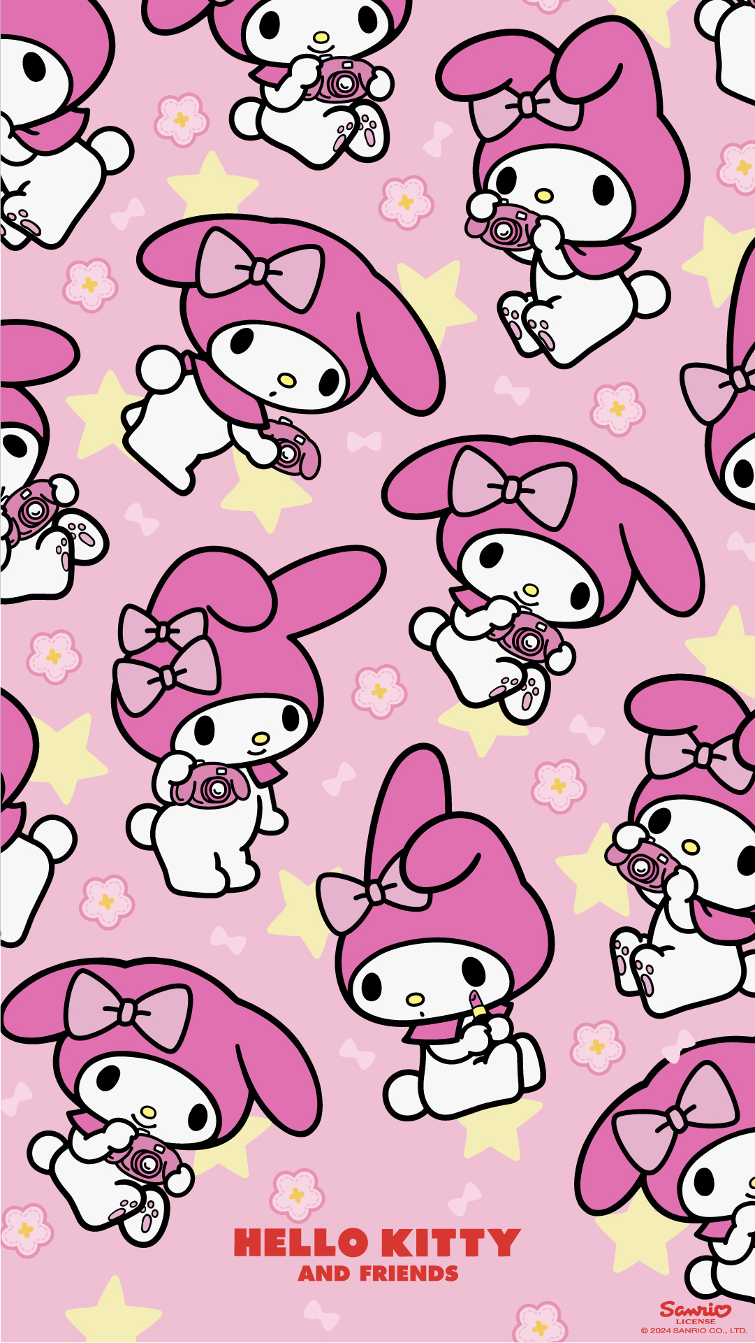 Hello Kitty & Friends Phone Wallpaper