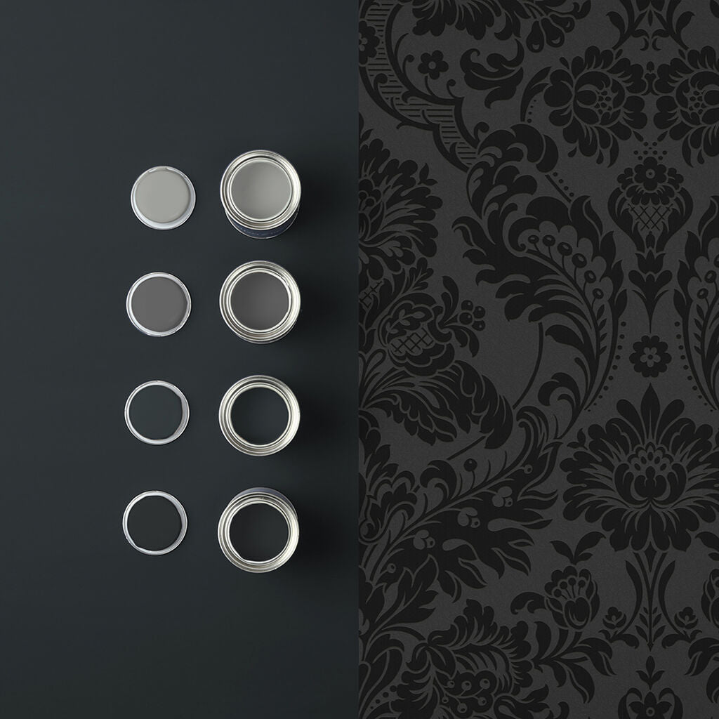 Gothic Damask Wallpaper