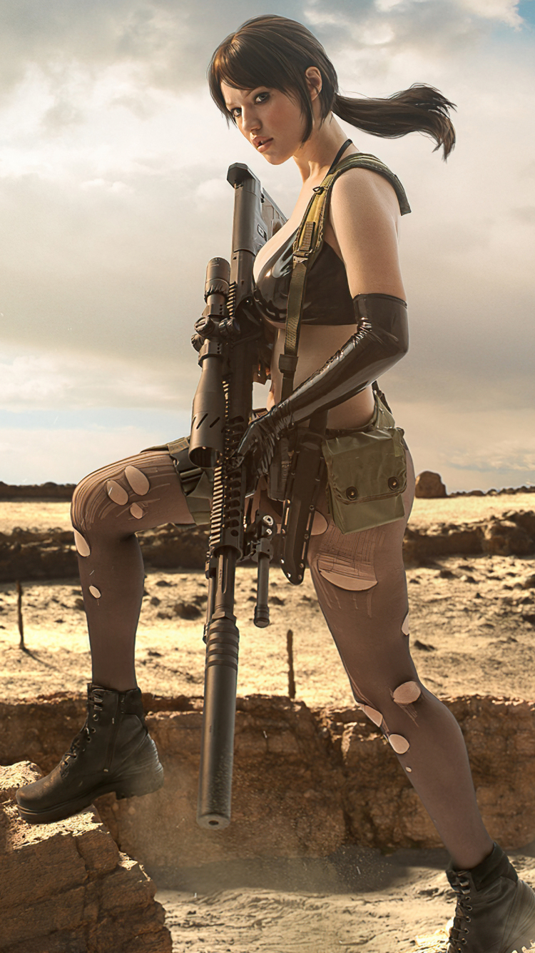 Metal Gear Quiet Wallpapers - Wallpaper Cave, image size:750x1334
