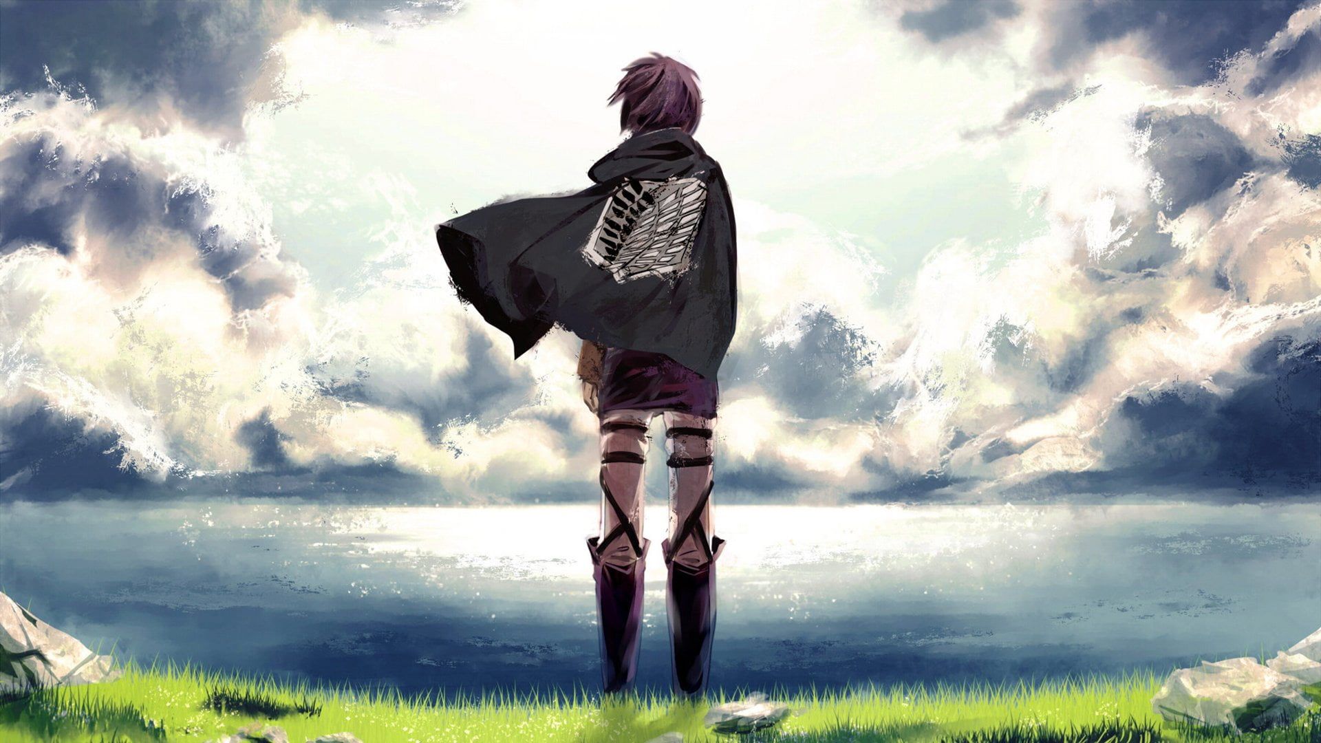 Attack on Titan wallpaper, Anime