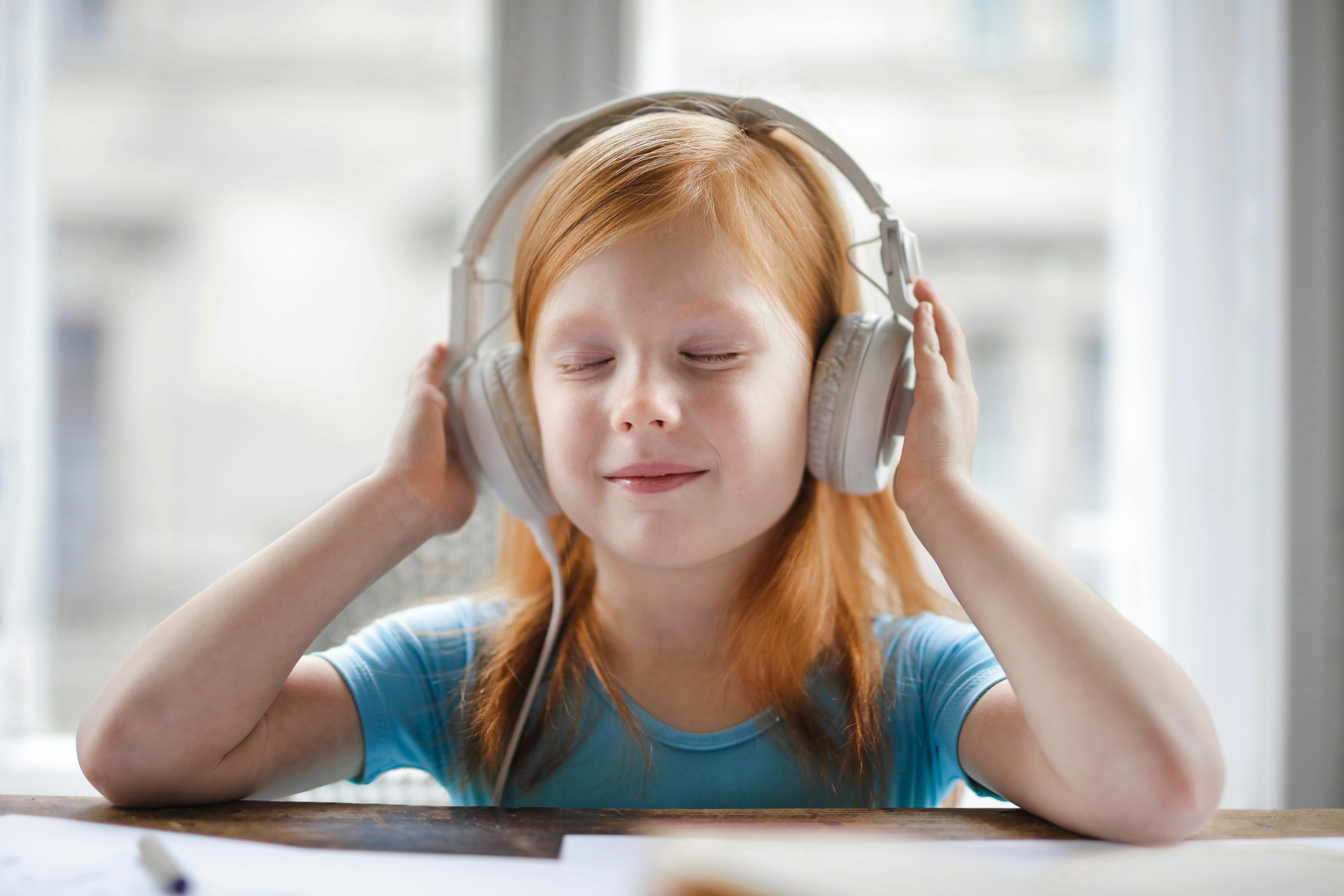 Girl Listening To Music · Free