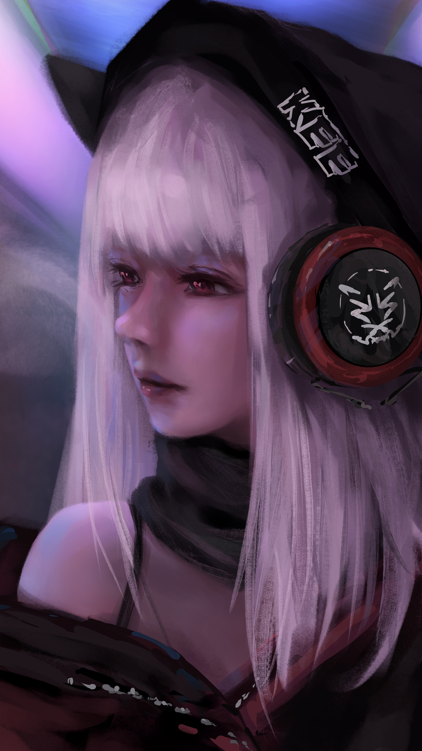 Anime Girl Smoking