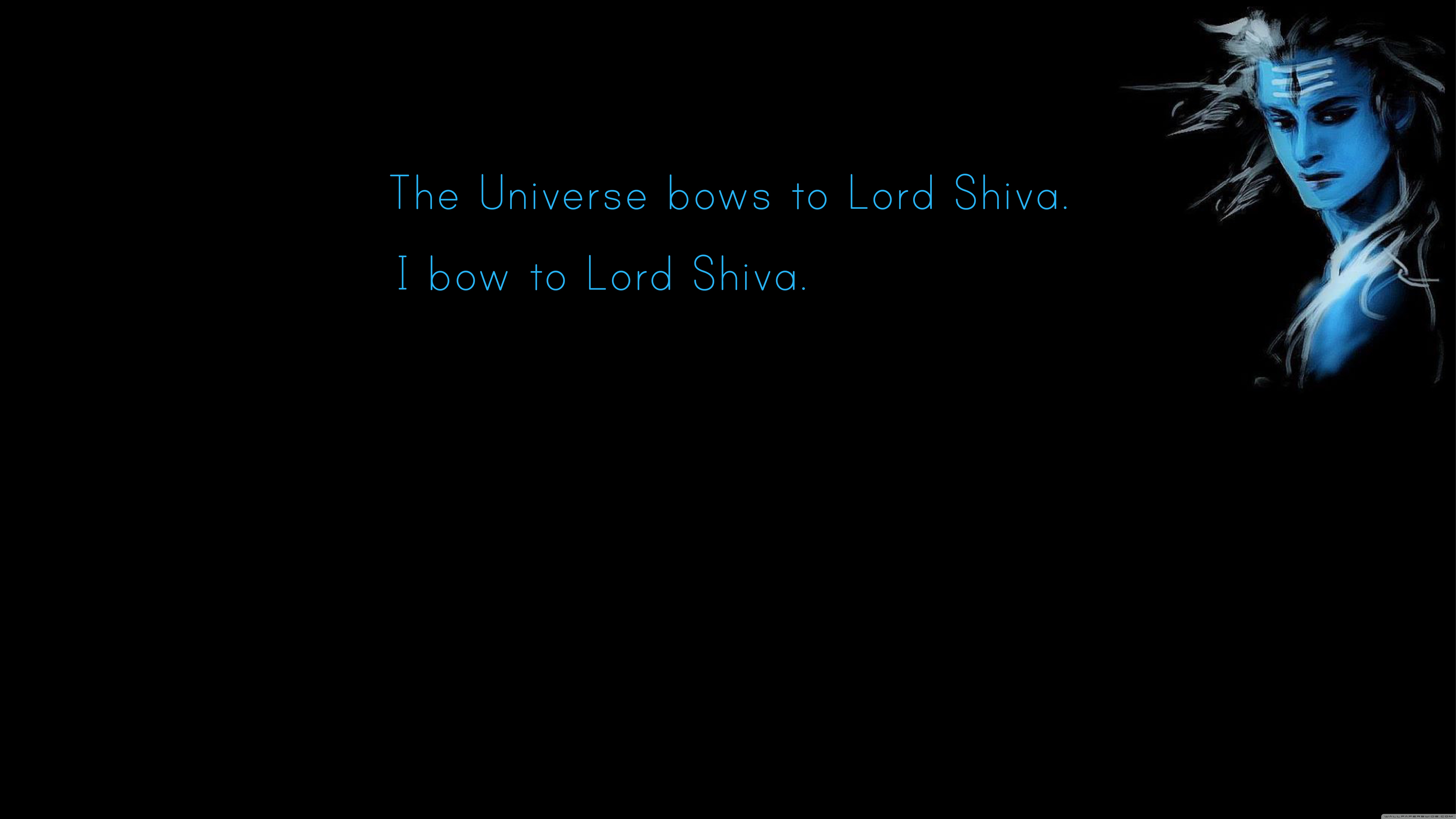 Lord Shiva Ultra HD Desktop Background