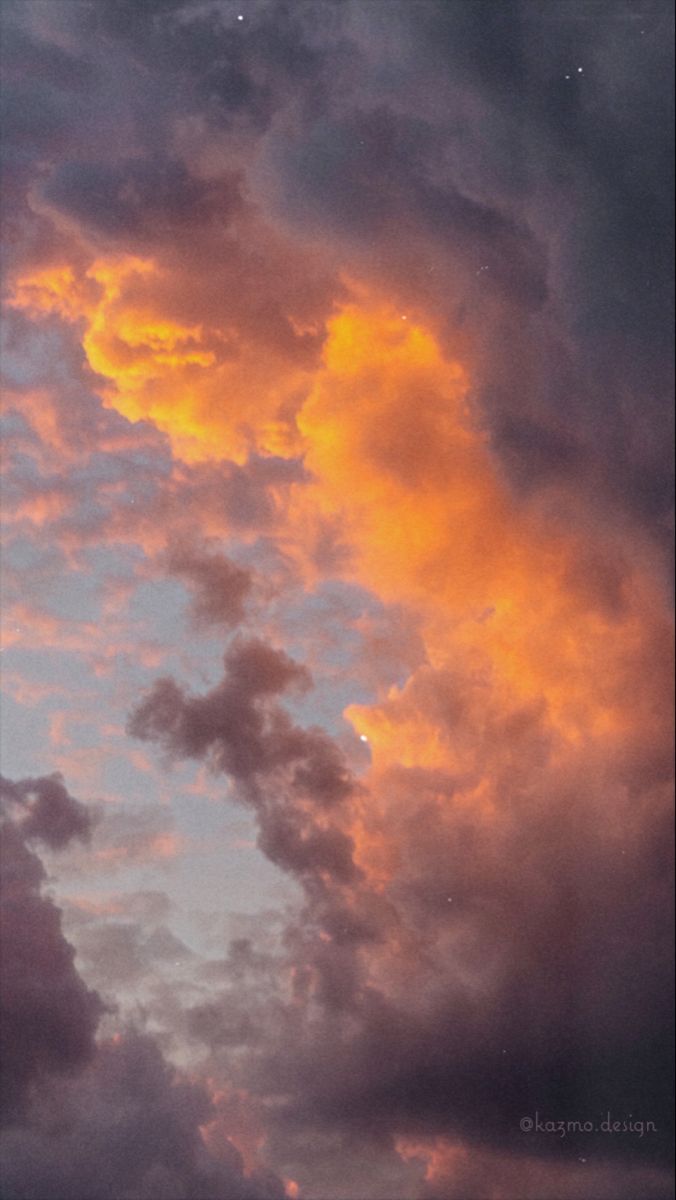Celestial Cloud Mood Wallpaper Background