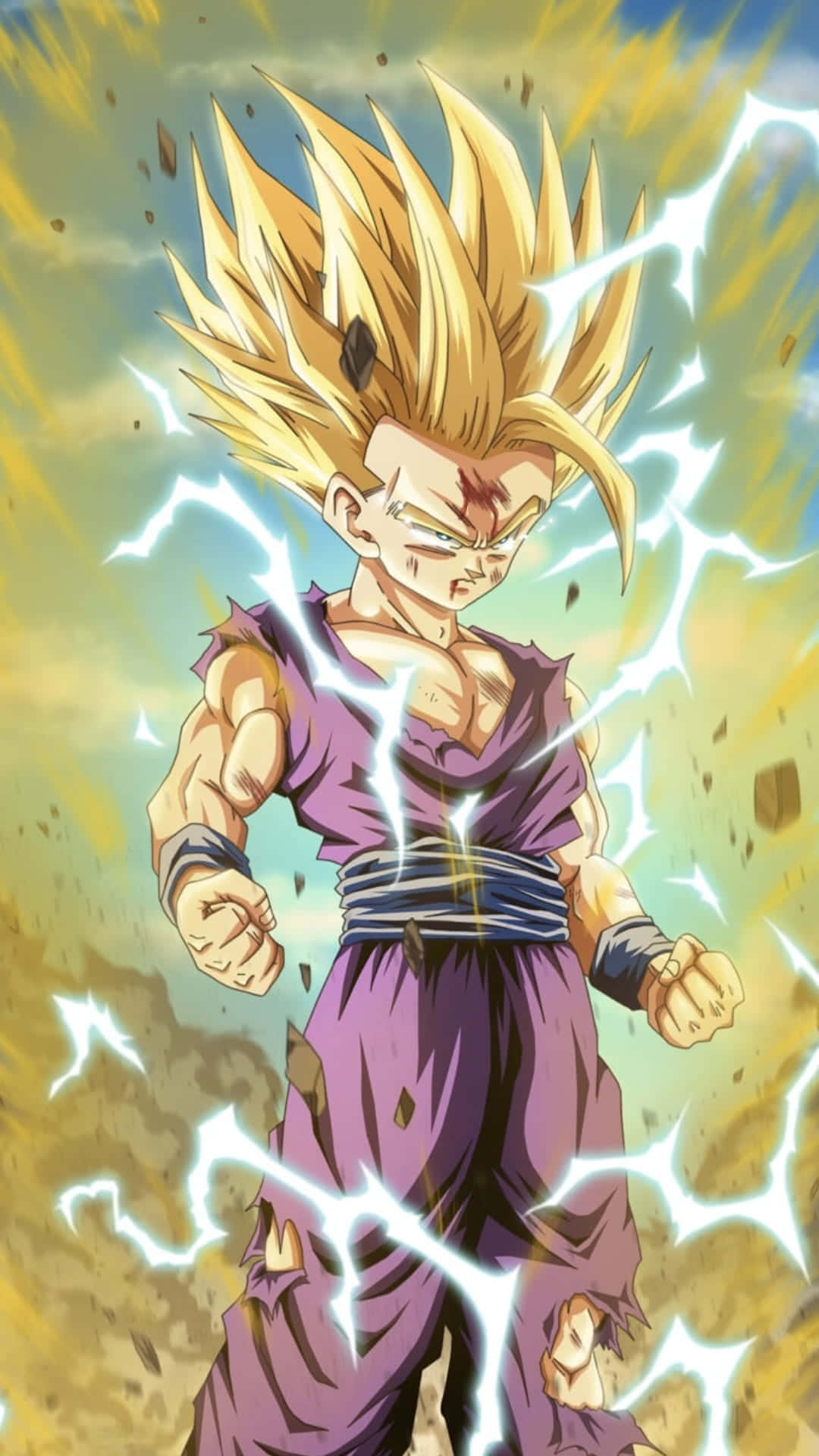 Download Teen Gohan to Destroy Evil Wallpaper
