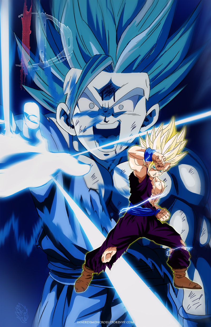 Teen Gohan 11x17 · Inner Demon Art