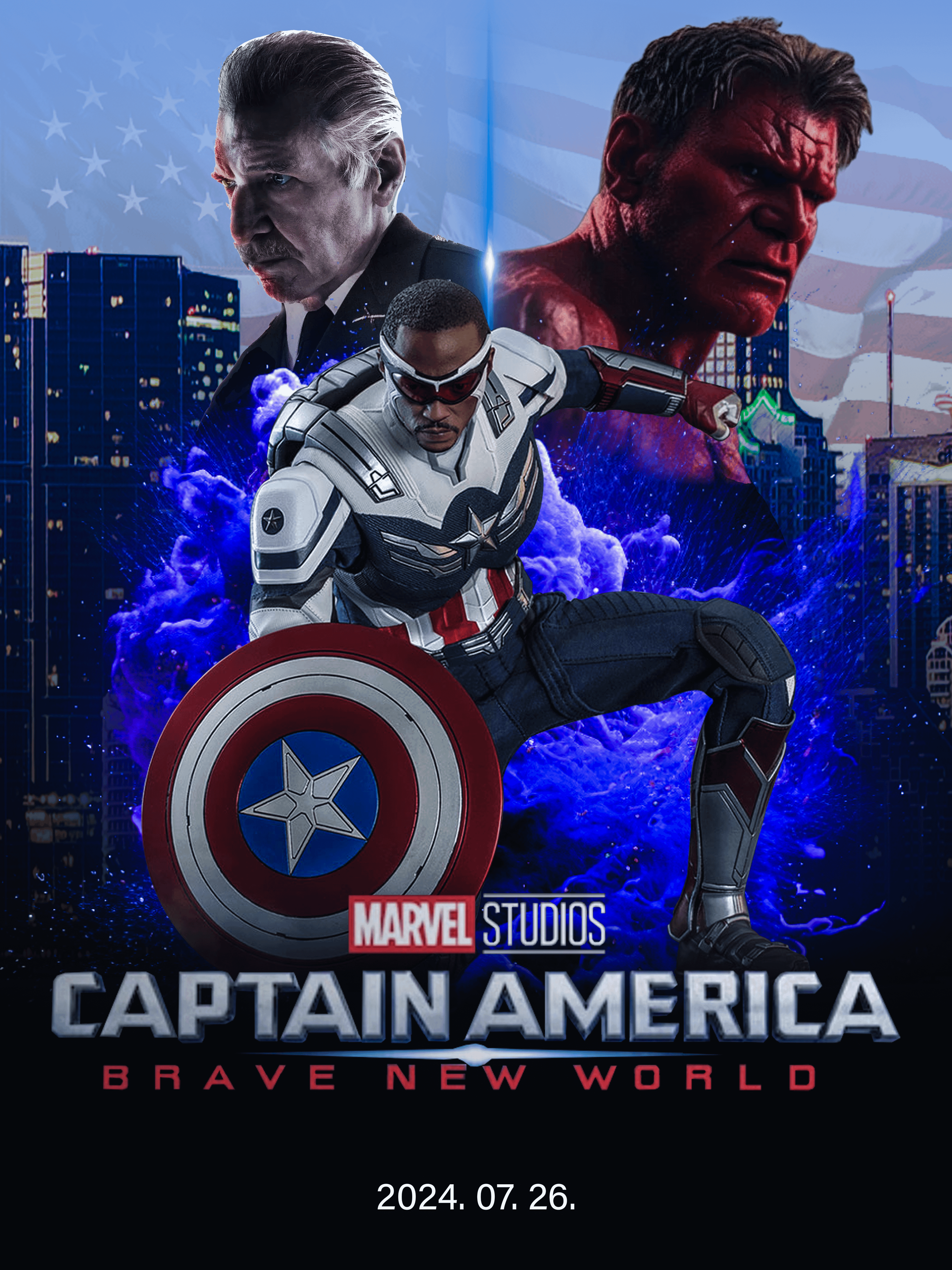 Captain America Brave New World poster
