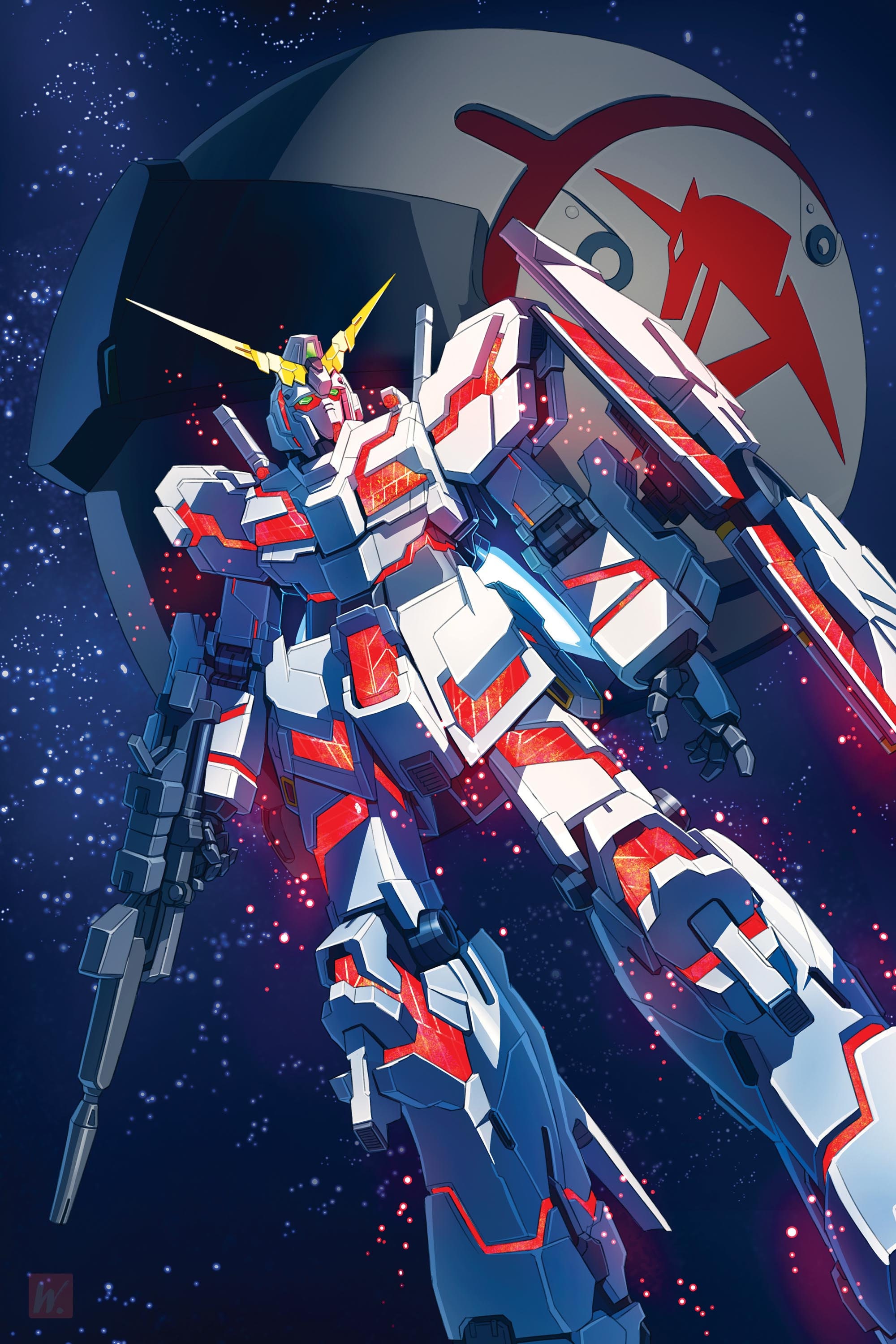 Mobile Suit Gundam Fanart: RX 0 Unicorn