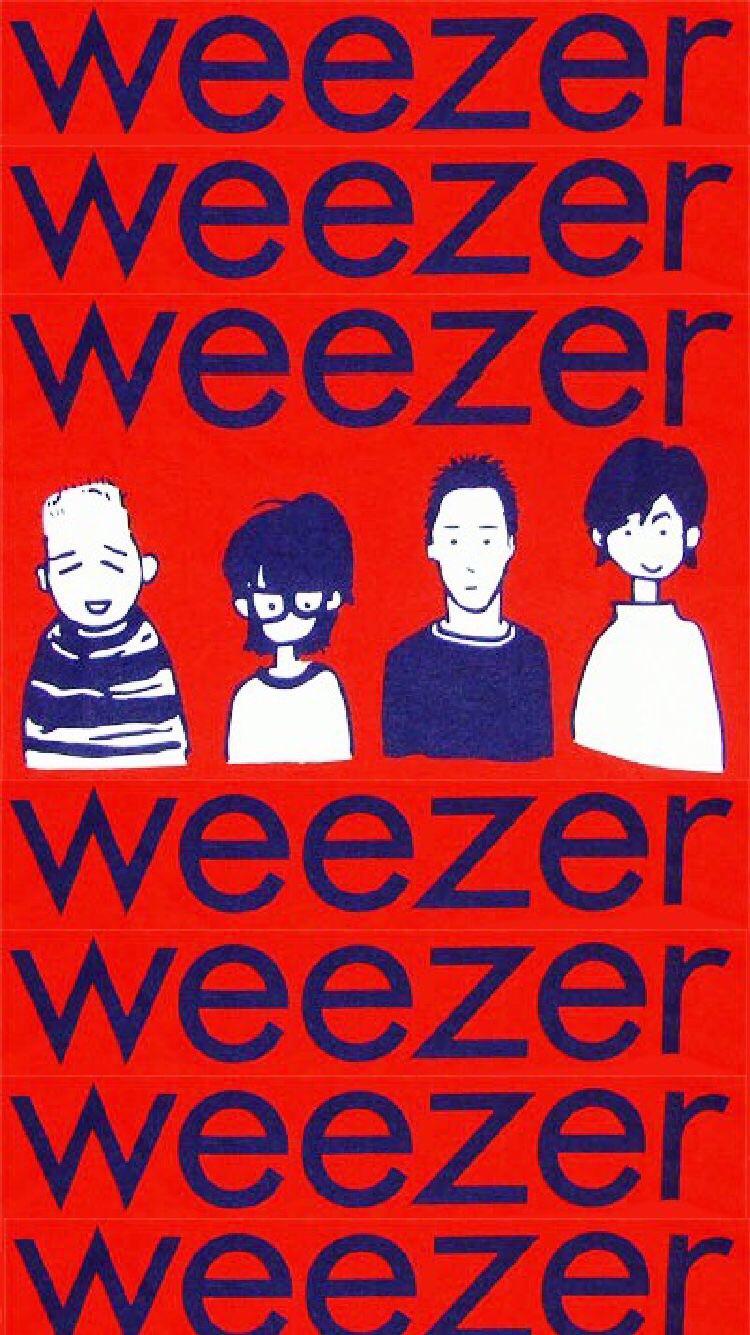 Here's a Weezer iPhone background I