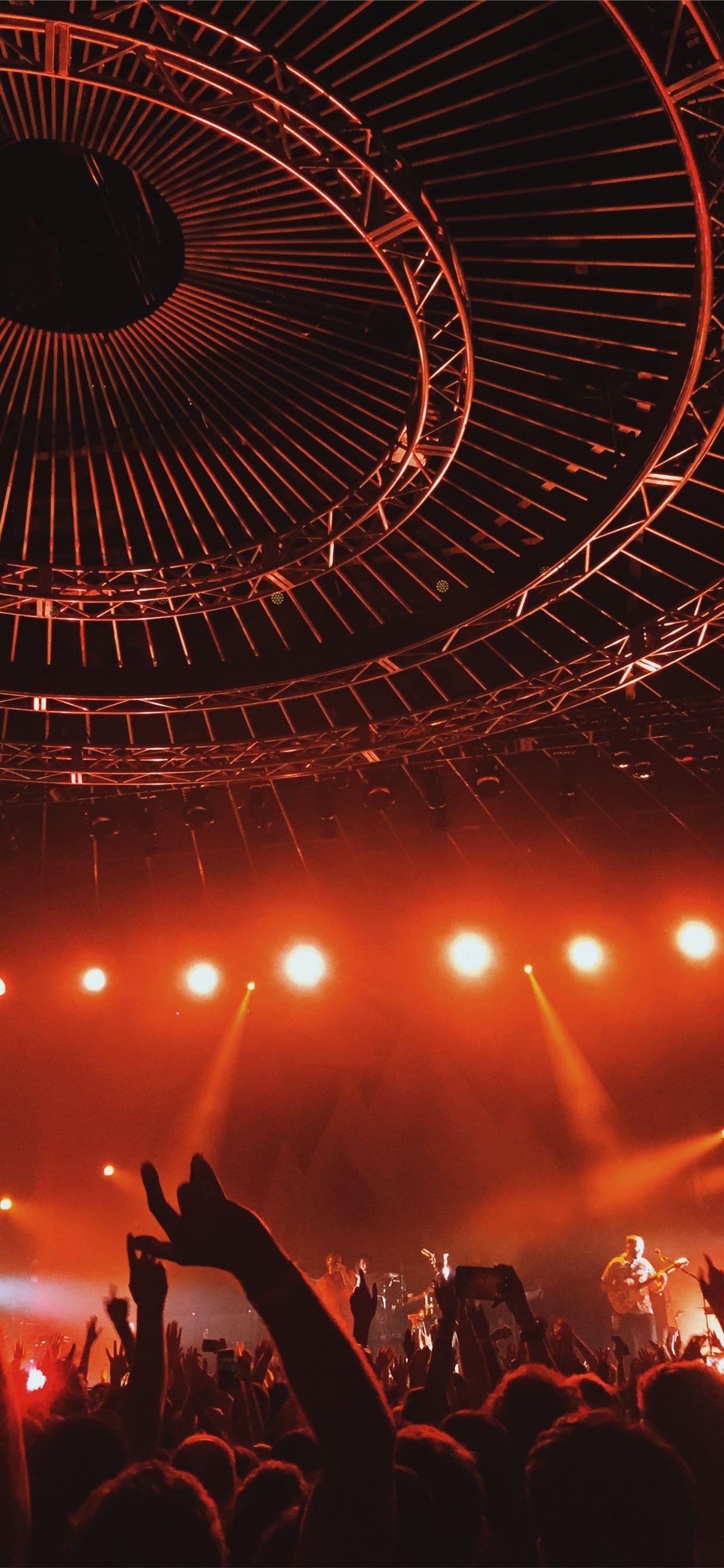 people watching concert iPhone 11