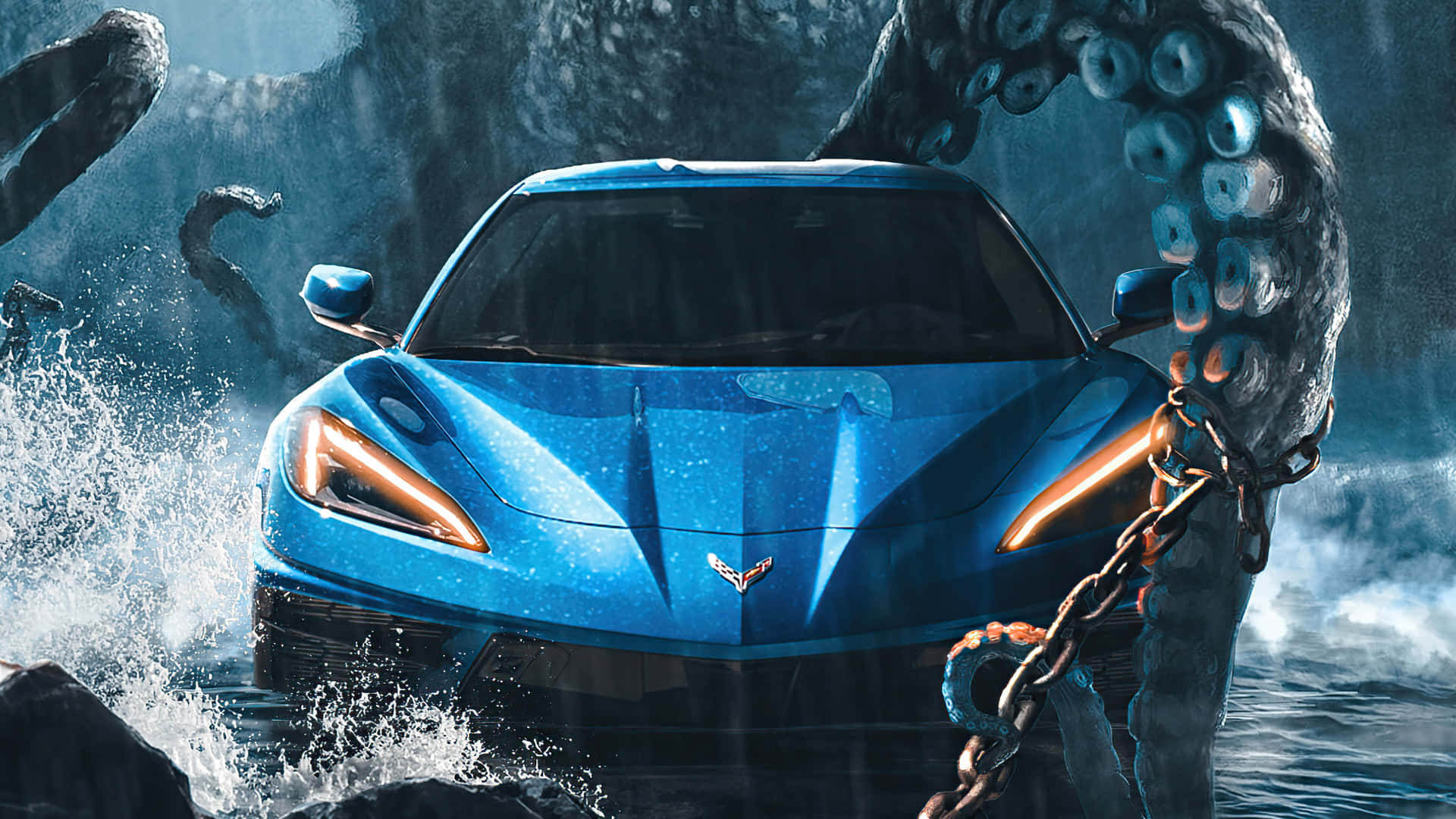 Chevrolet Corvette C8 Wallpaper