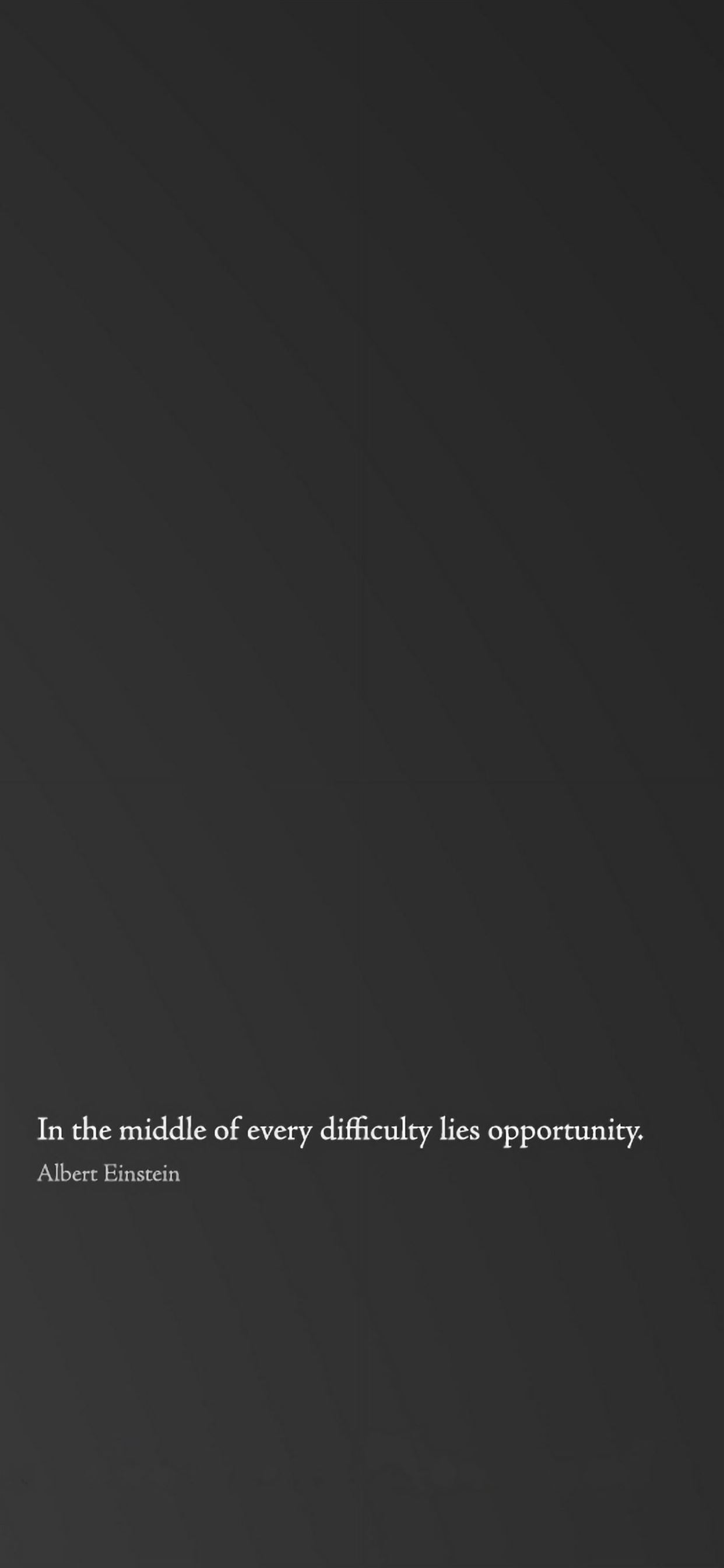 Albert Einstein Quote iPhone Wallpaper