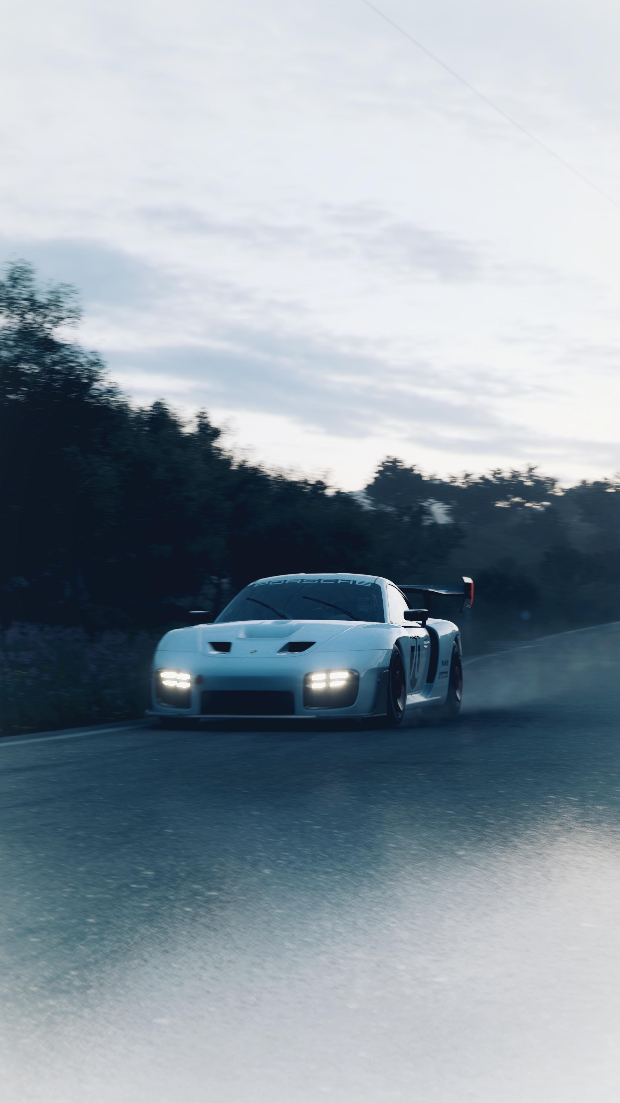 I made some stylized wallpaper for my