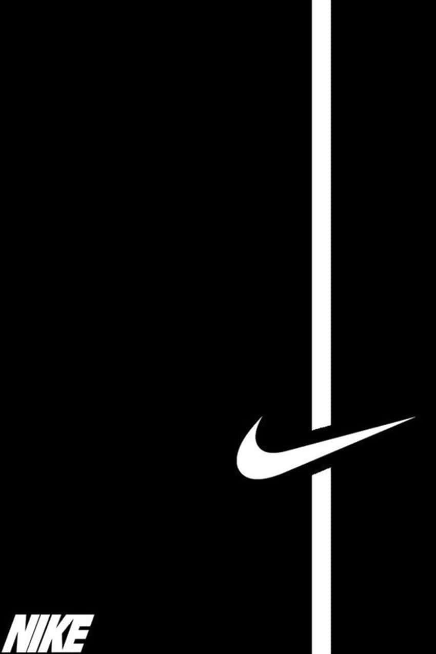 Black Nike. Wallpaper