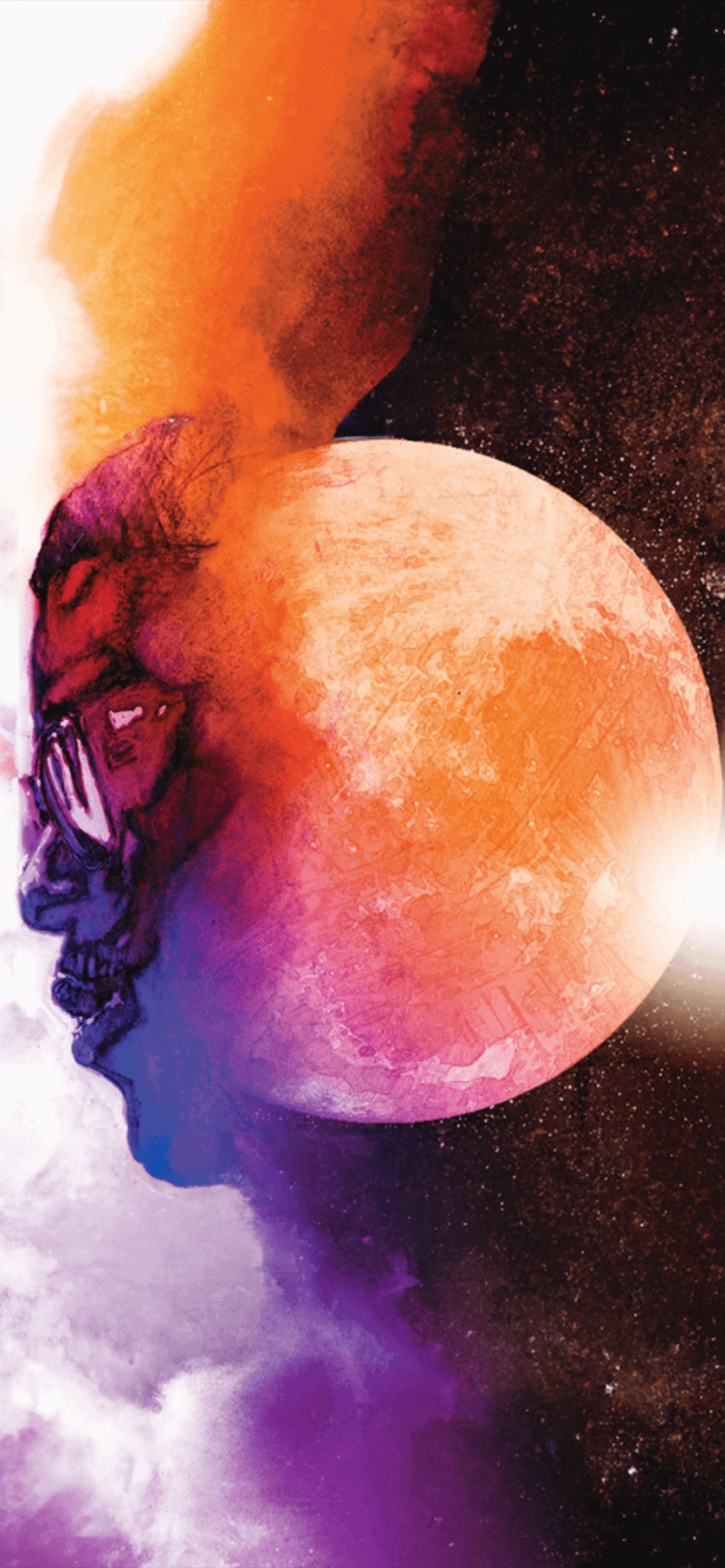 I created 5 of Cudi's album covers as