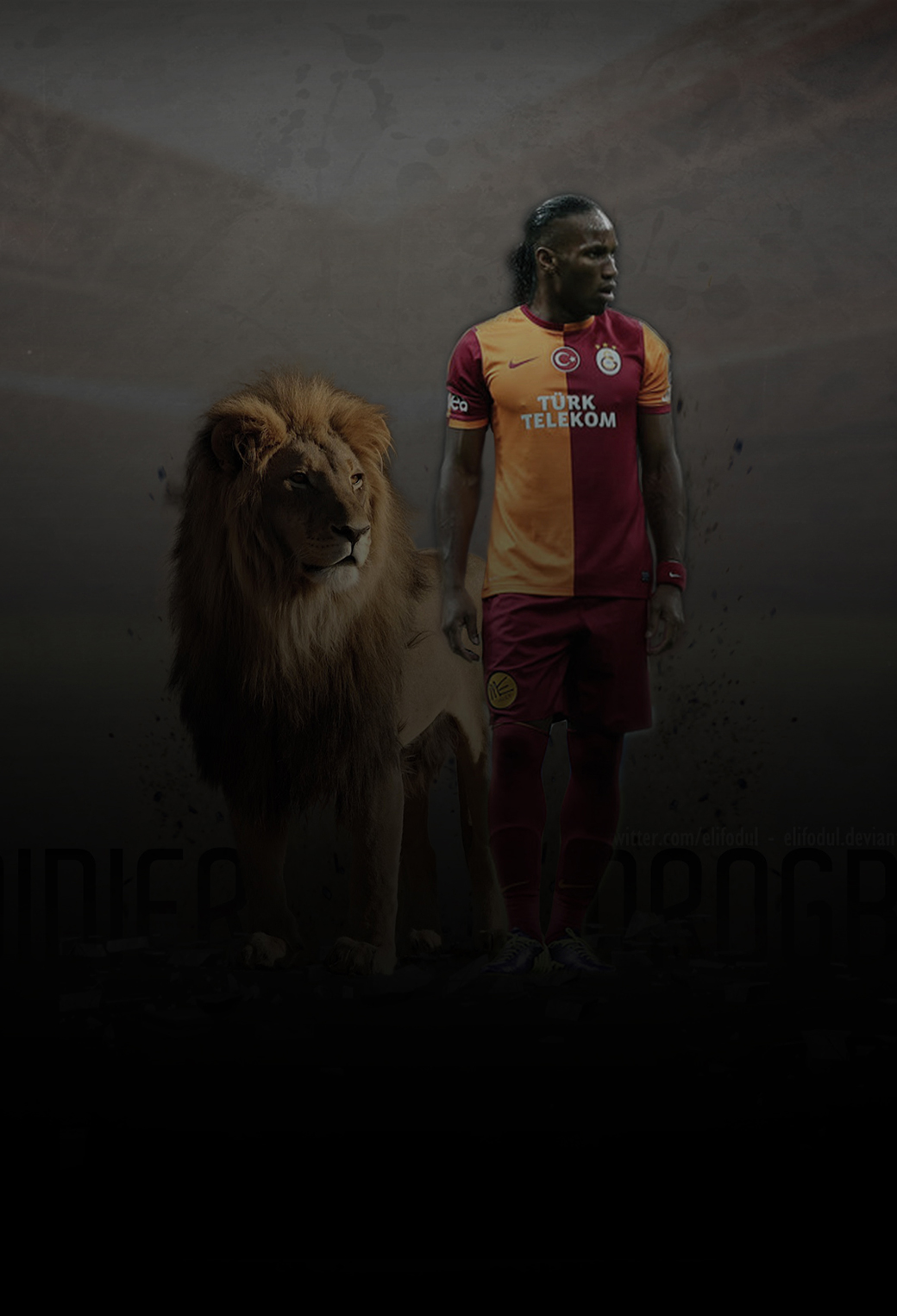 Didier Drogba Wallpaper for iPhone 11