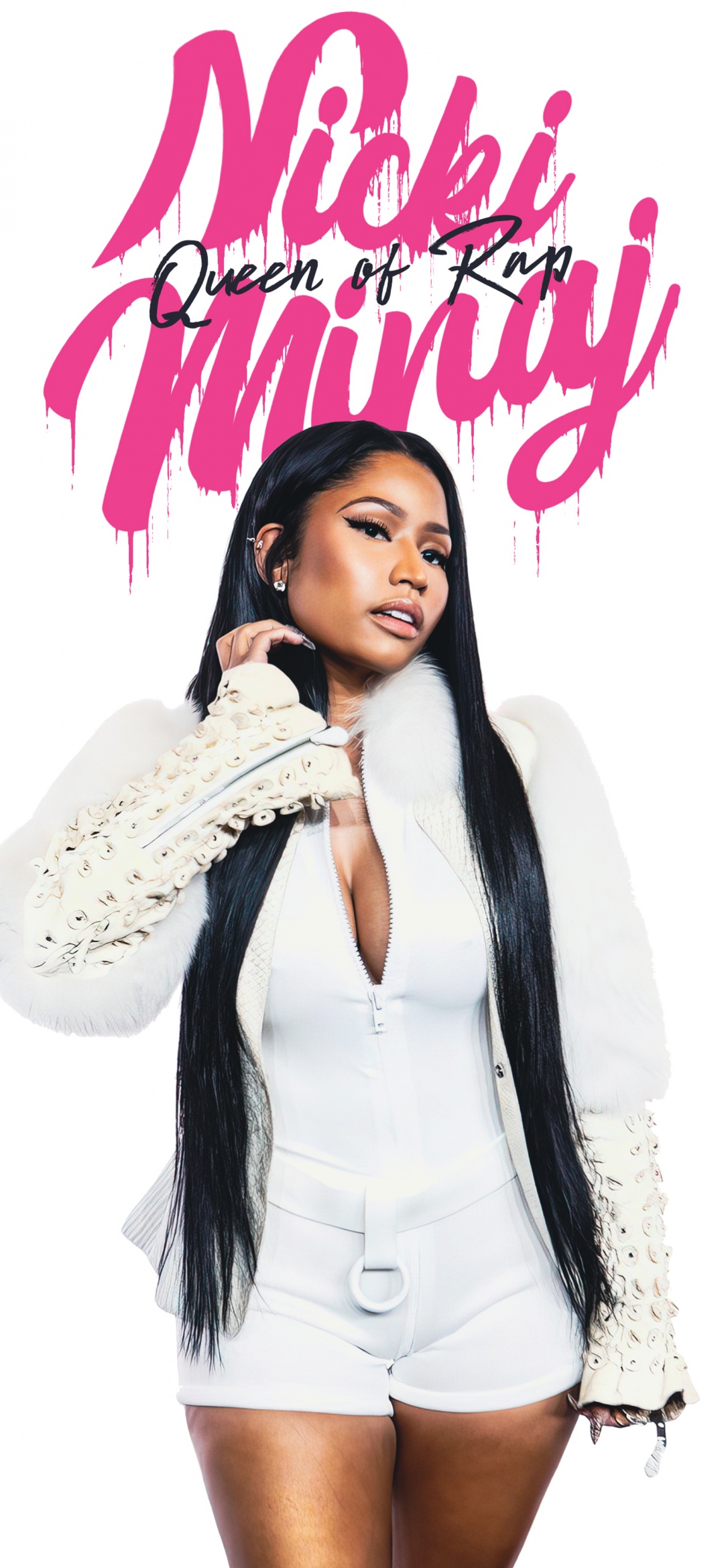 Nicki Minaj Queen of Rap 5K Wallpaper