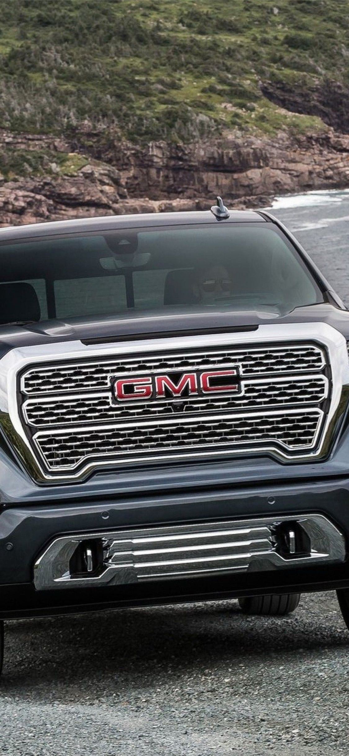 lifted gmc trucks iPhone Wallpaper