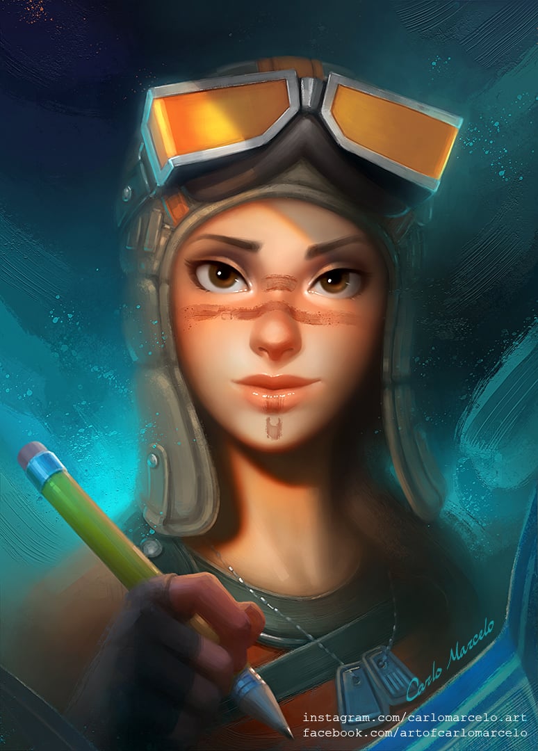 another Fortnite painting. Appreciate