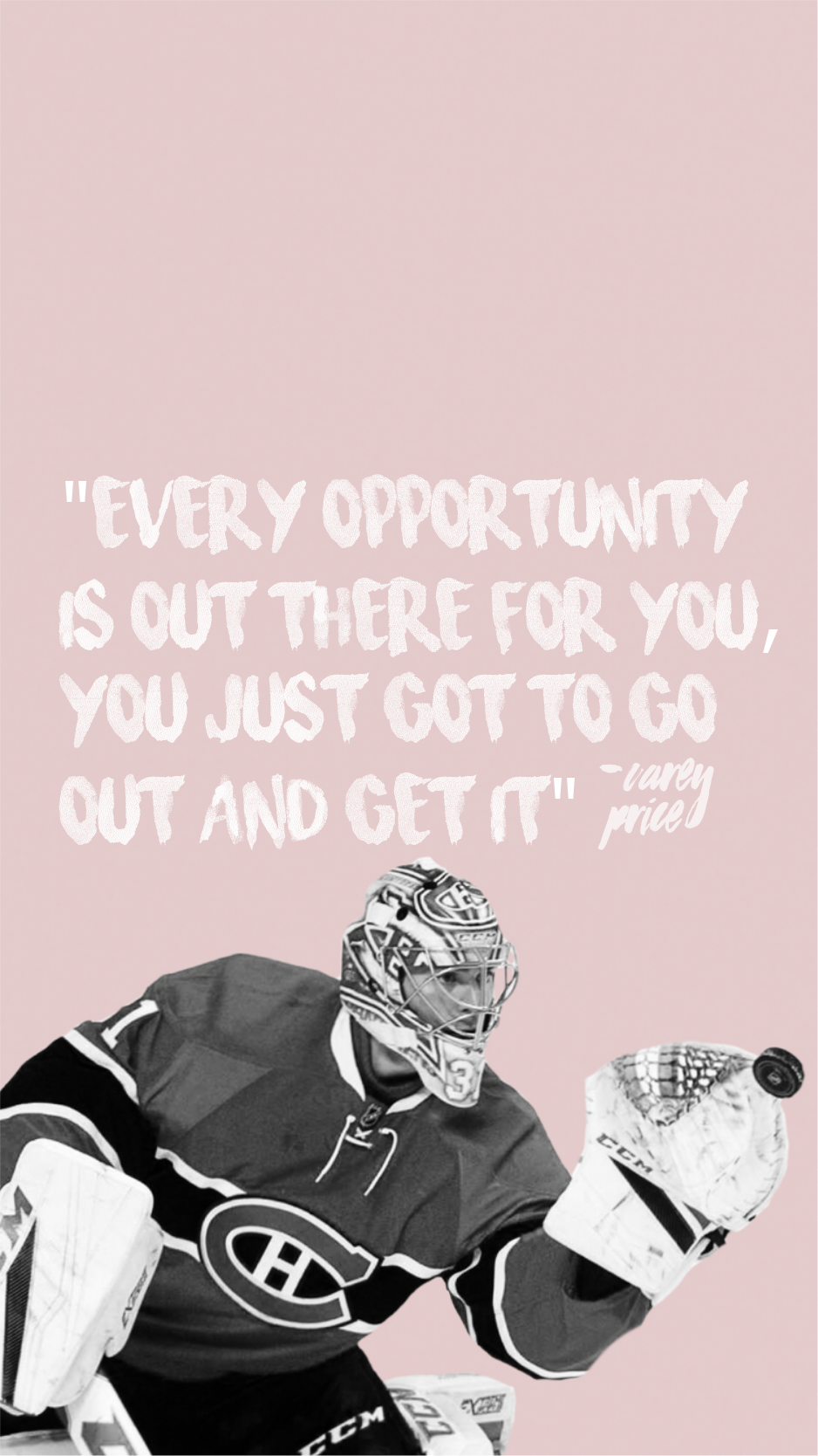 Carey Price + quote /requested