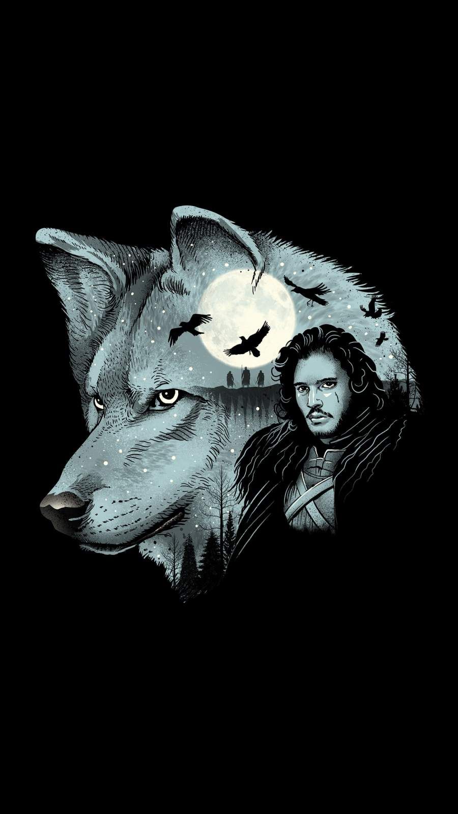 Jon Snow iPhone Wallpaper