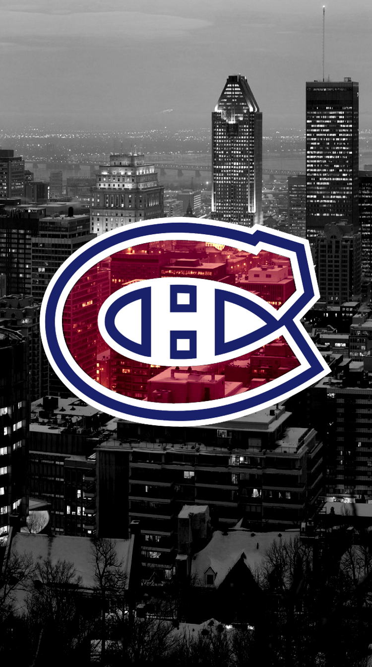 Canadiens phone wallpaper I made today