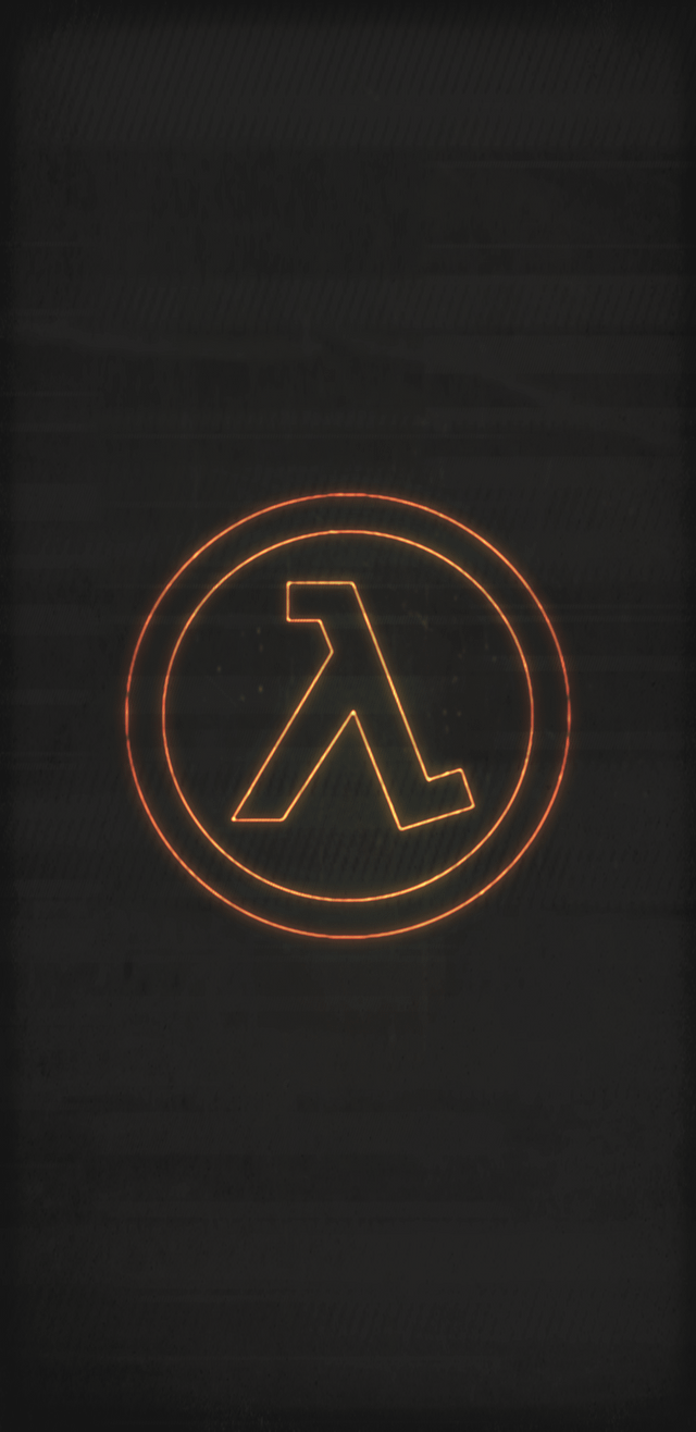 Made a minimalist Lambda wallpaper