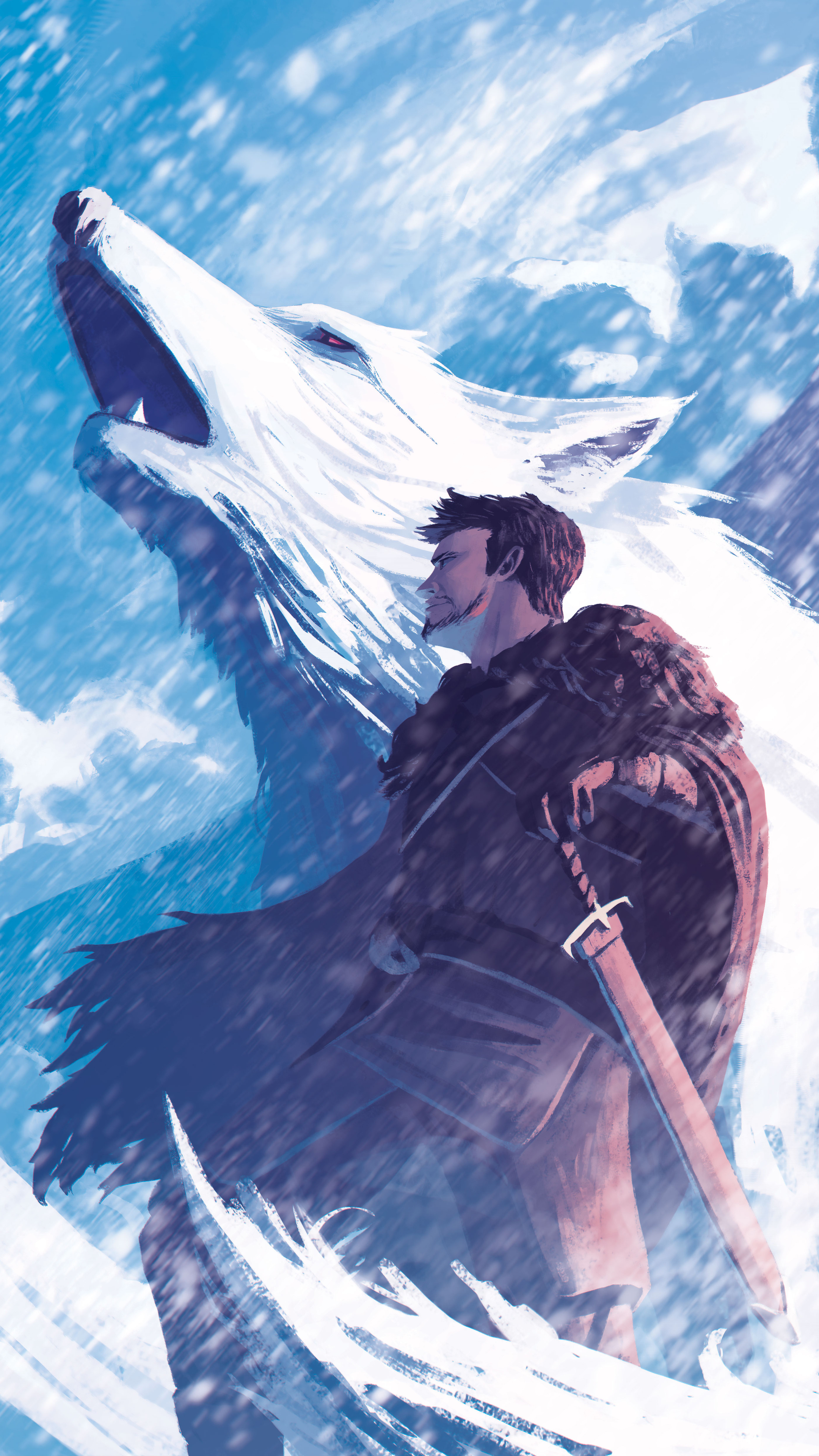 Wallpaper Game of Thrones, Jon Snow