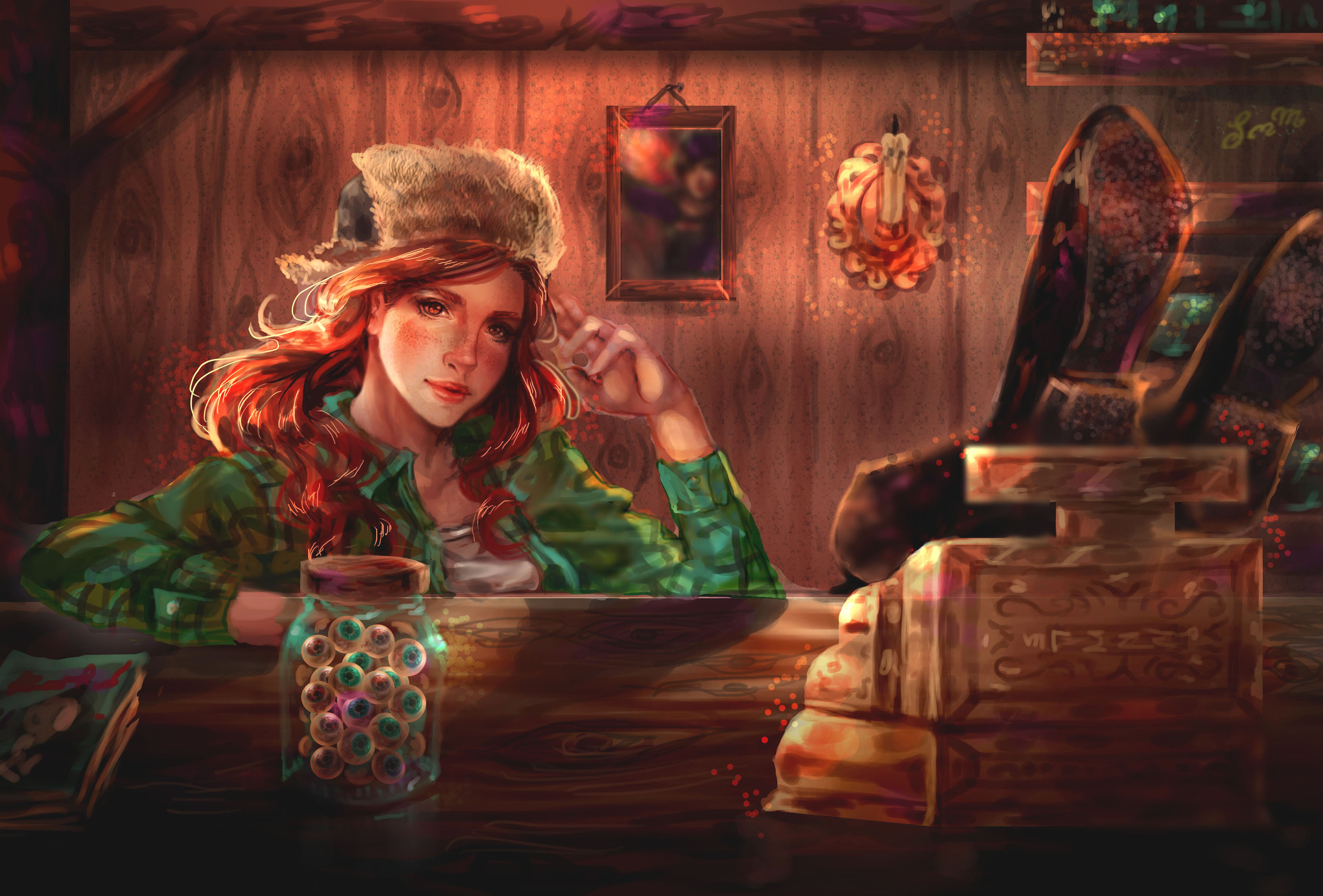 Wallpaper cartoon, cartoon, Anime