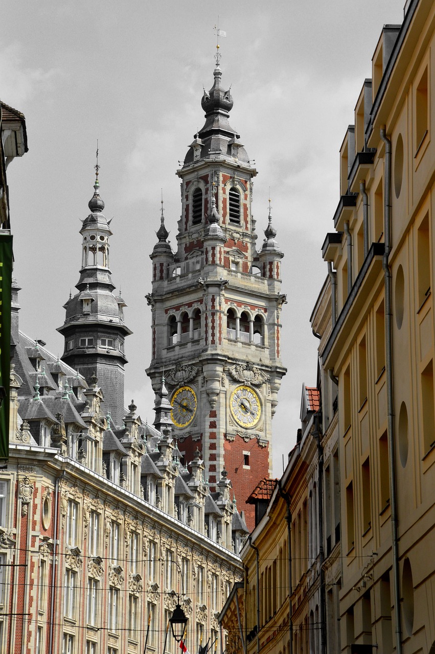 Old Lille District Of Vieux Lille