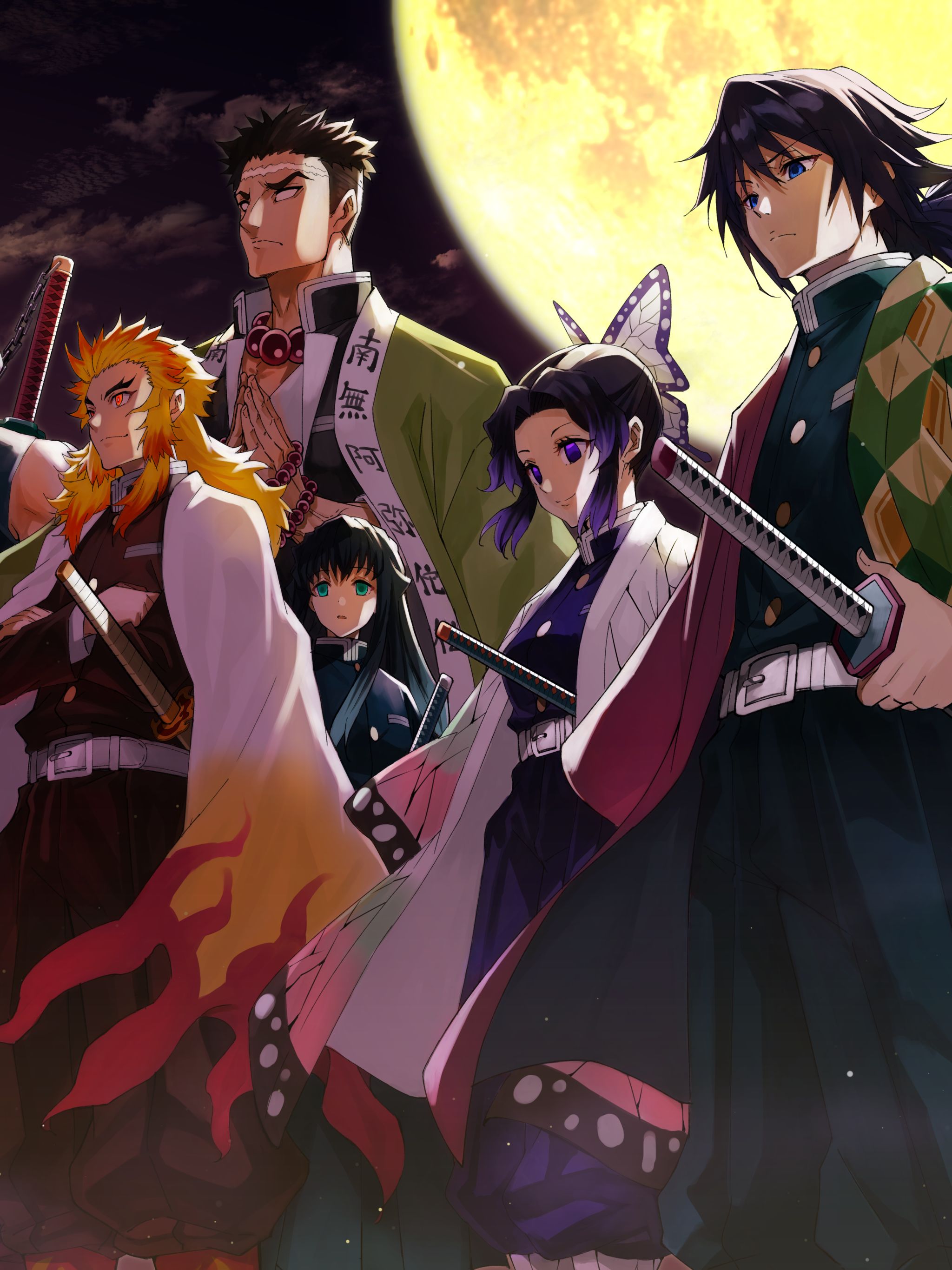 Mobile wallpaper: Anime, Demon Slayer