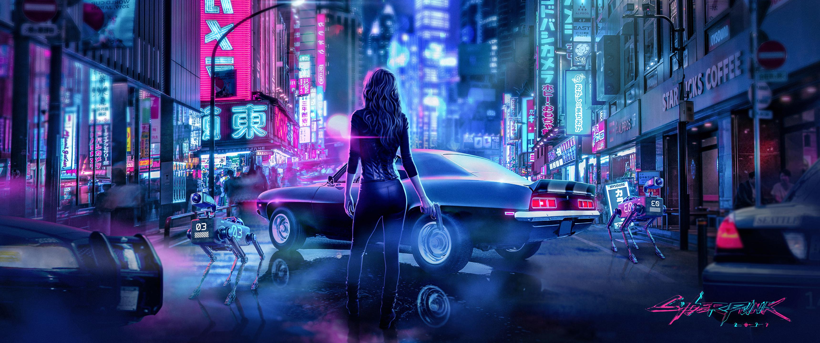Burn” Cyberpunk 2077 Speed Art
