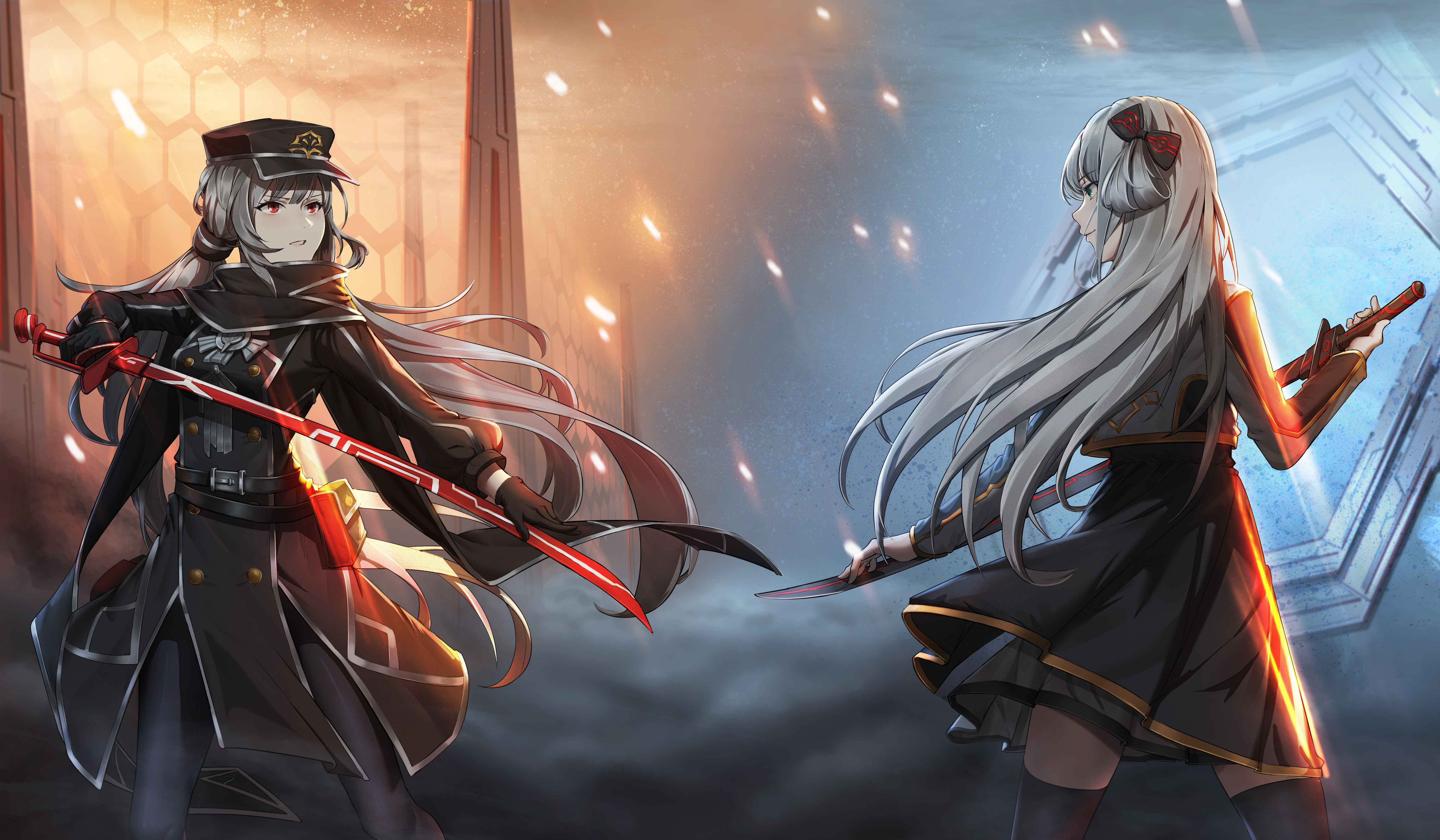 long hair, blonde, anime, anime girls