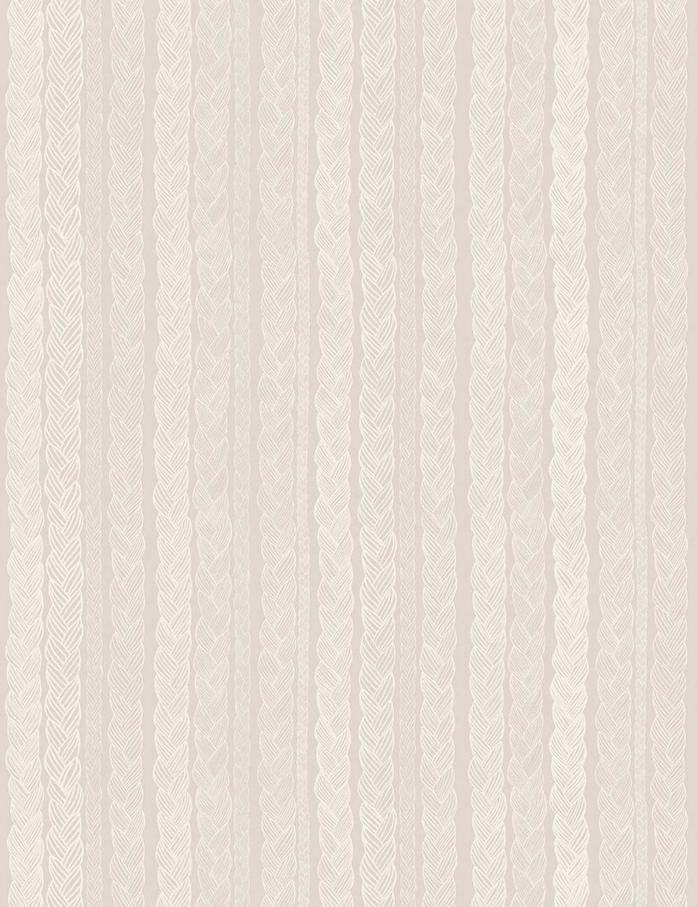 Cream Modern Scandinavian Stripe