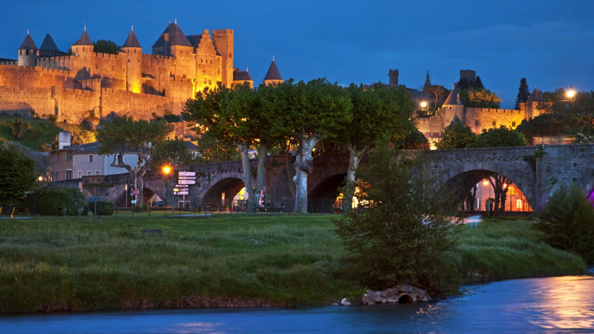 Pont Vieux In Carcassonne France