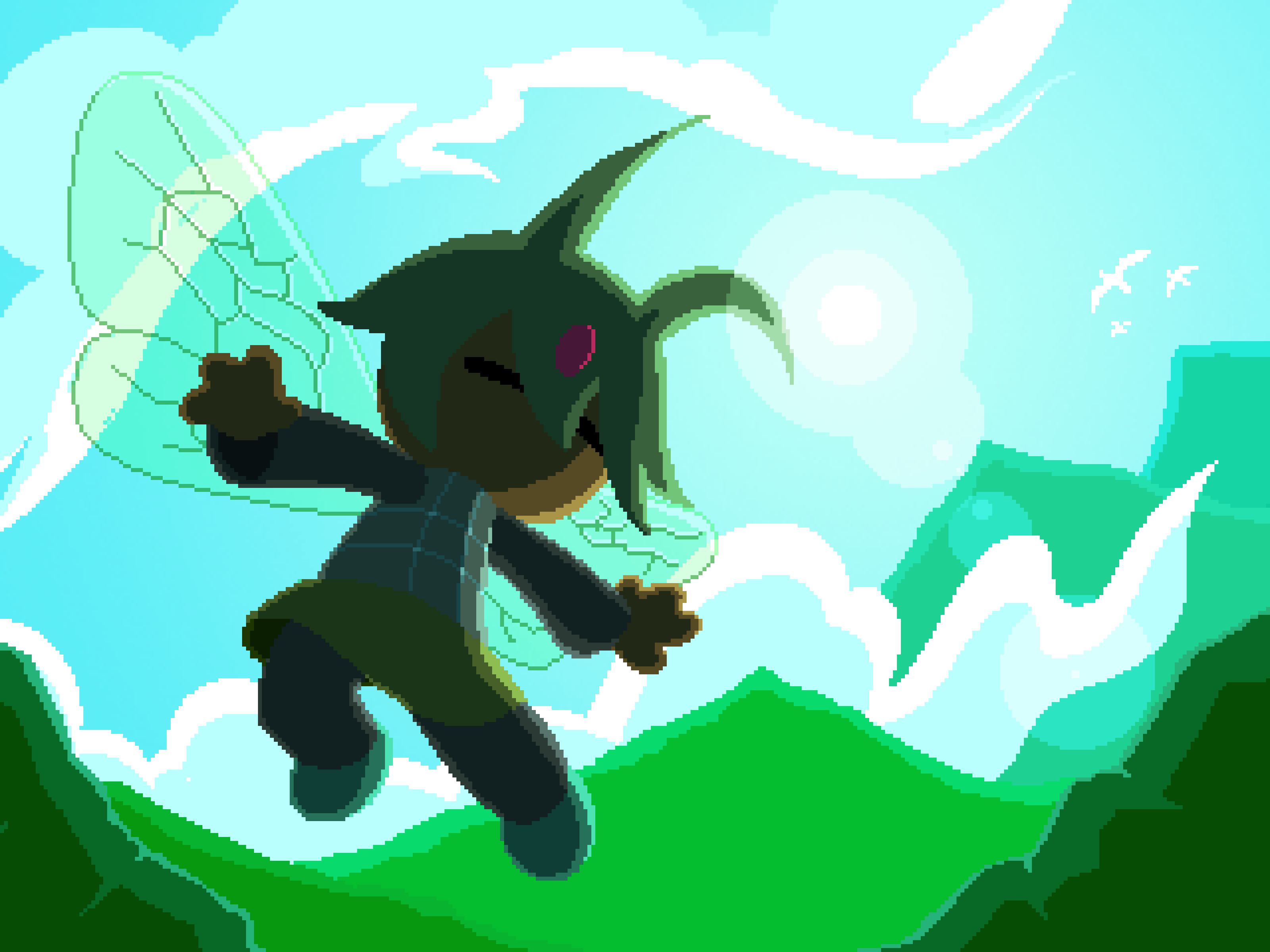 Yume 2kki wallpaper submission, hoping