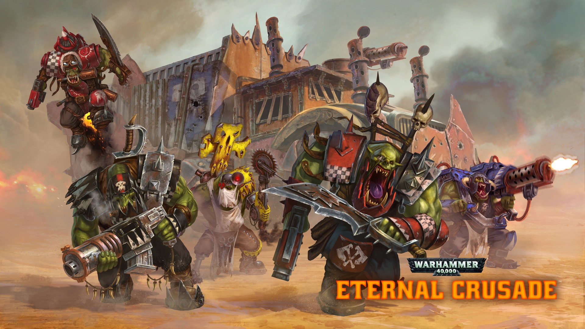 orks, Eternal Crusade, orkz, WAAAGH