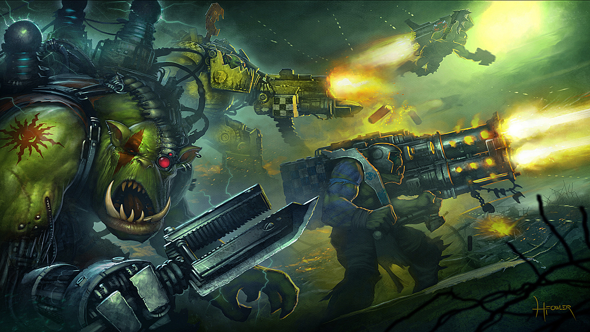 Wallpaper Warhammer 40000, Warhammer