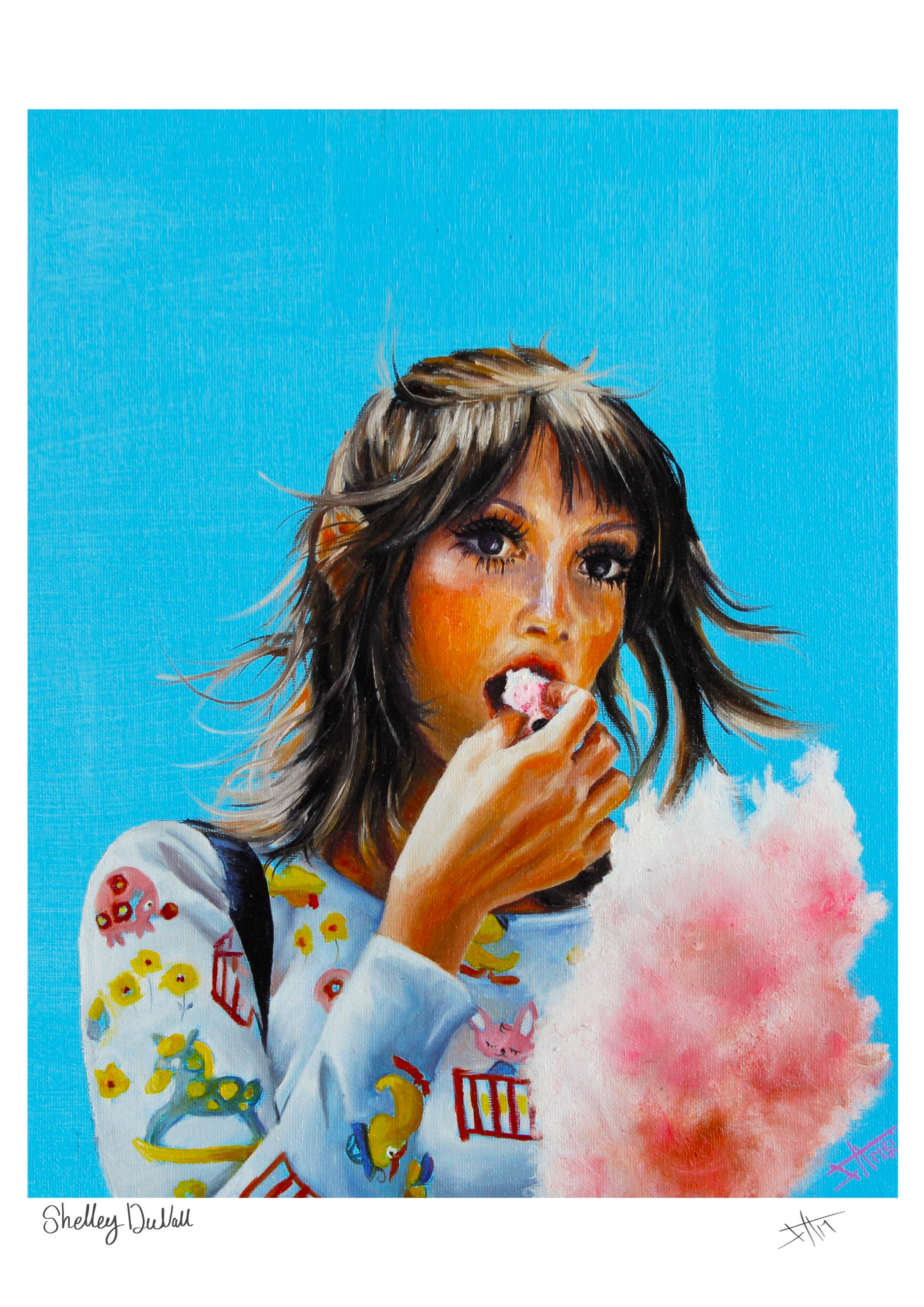 Shelley Duvall Art Print, 70s Fashion