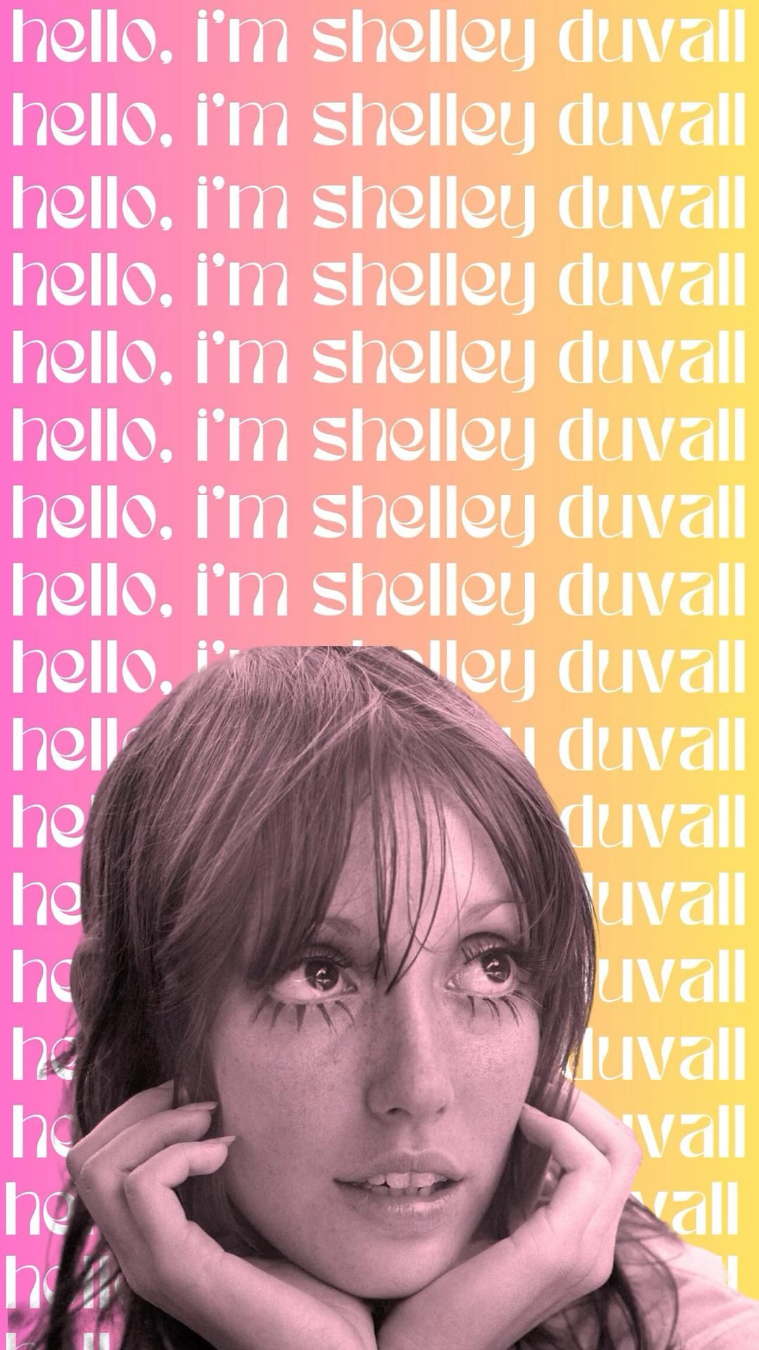 Hello, I'm Shelley Duvall iPhone Wallpaper