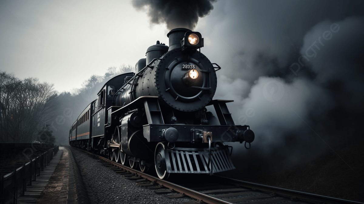 An Old Steam Train Photo, Picture