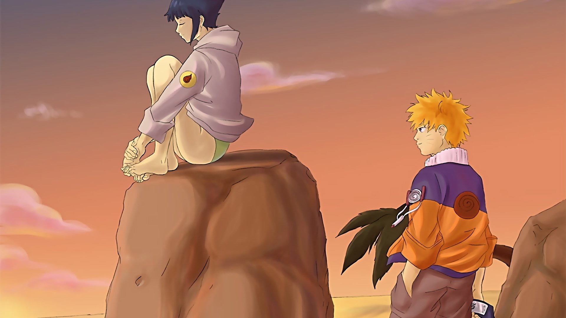 Hinata and Naruto HD Wallpaper: A